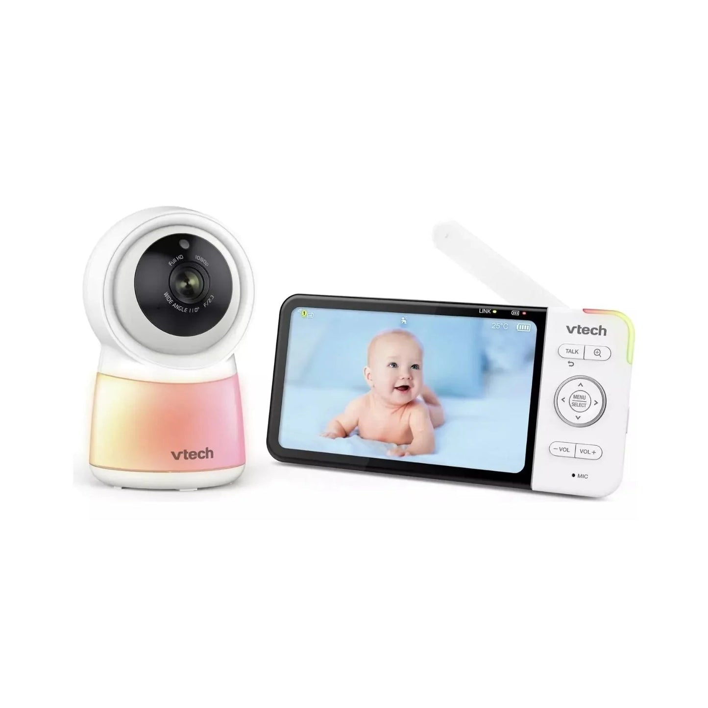 VTech RM5755HD 5" Smart Wi - Fi 1080p Video Baby Monitor - mezetto ebebek ebebek