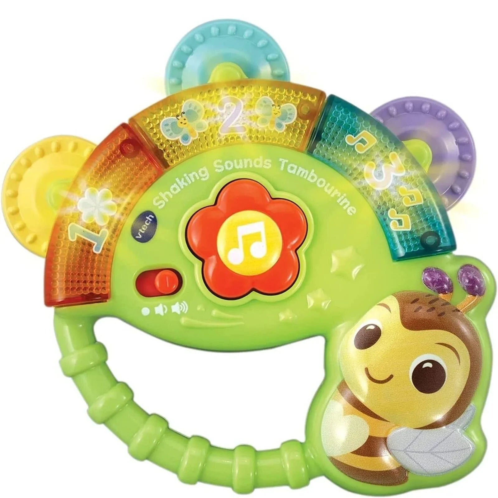 VTech Shaking Sounds Tambourine - mezetto ebebek ebebek