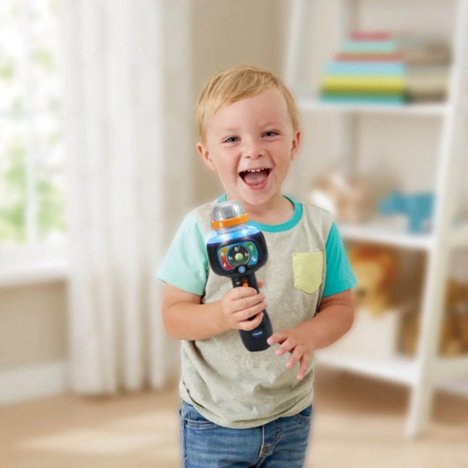 Vtech Singing Sounds Microphone - mezetto ebebek ebebek