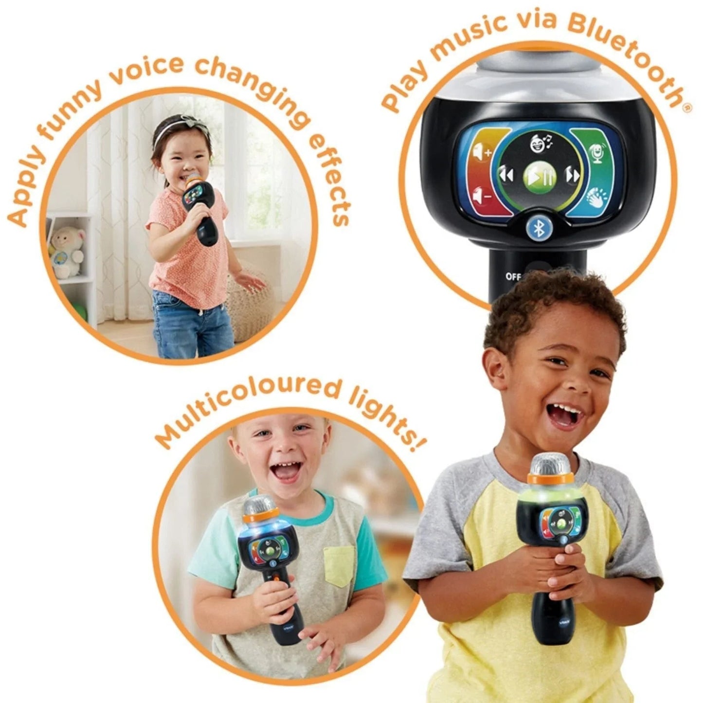 Vtech Singing Sounds Microphone - mezetto ebebek ebebek