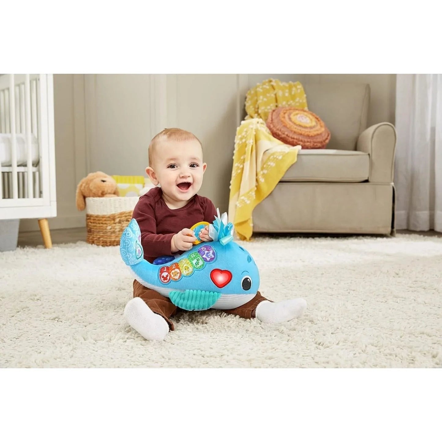 VTech Snuggly Sounds Whale - mezetto ebebek ebebek