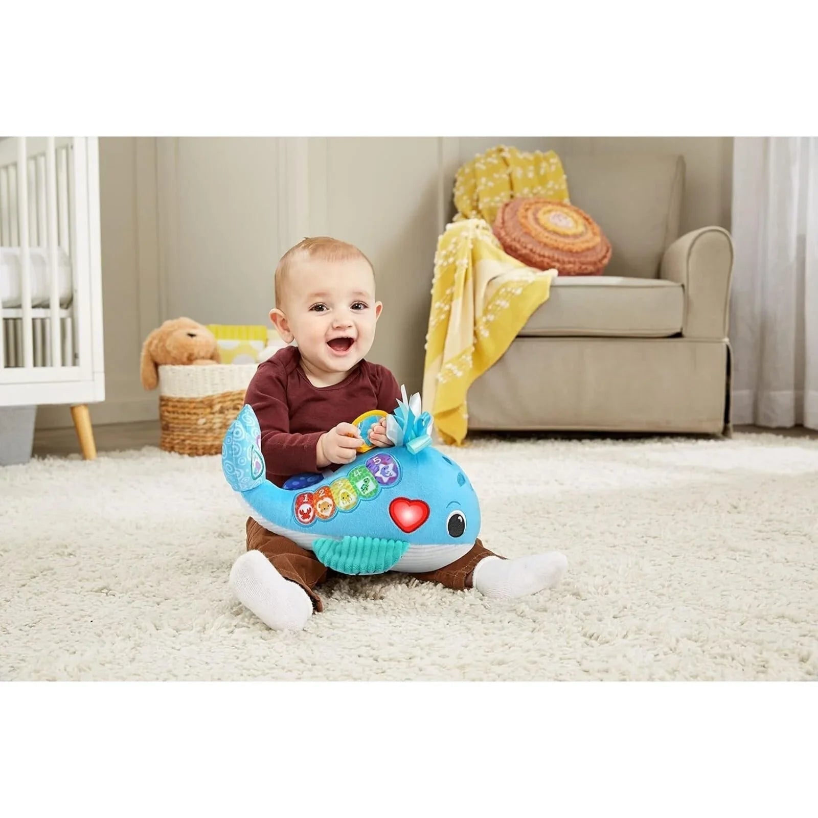 VTech Snuggly Sounds Whale - mezetto ebebek ebebek
