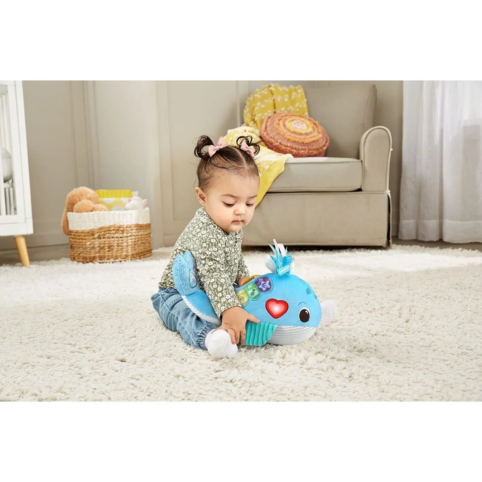 VTech Snuggly Sounds Whale - mezetto ebebek ebebek