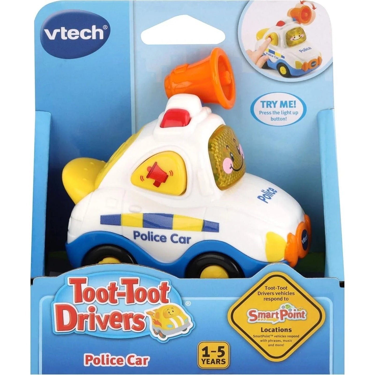 VTech Toot - Toot Drivers Police Car - mezetto ebebek ebebek