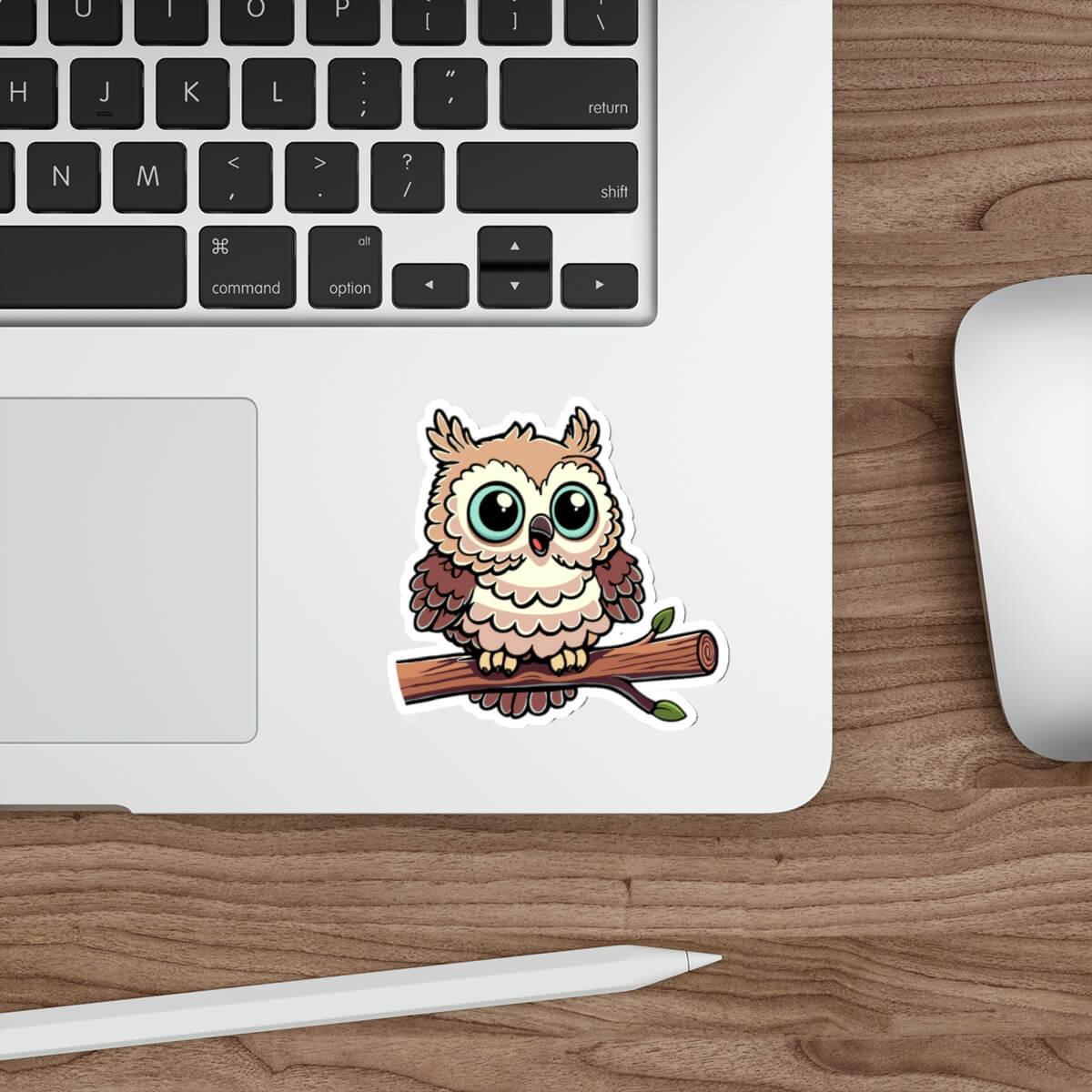 Waterproof Cute Owl Sticker - mezetto KEOLIX KEOLIX