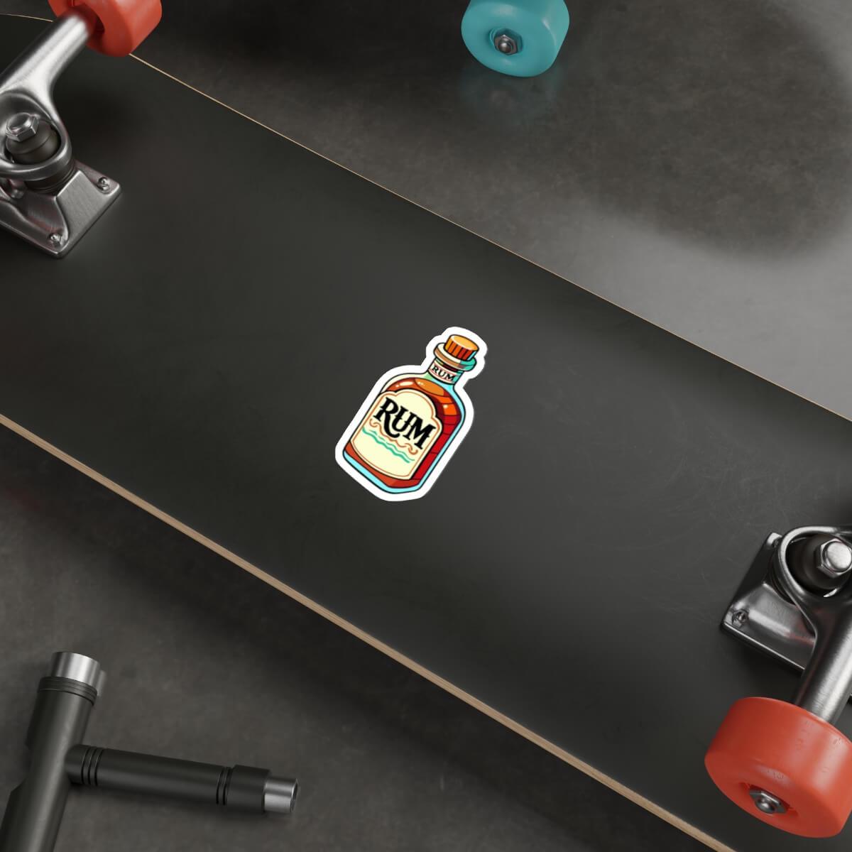Waterproof Rum Bottle Sticker – Funny Vinyl - mezetto KEOLIX KEOLIX