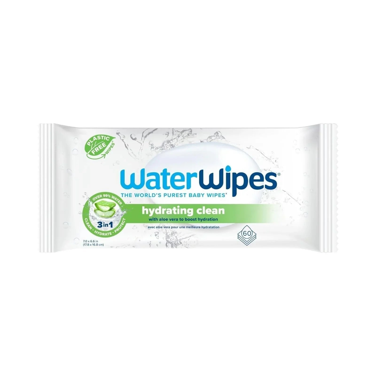 WaterWipes Hydrating Wipes 60 pcs - mezetto ebebek ebebek