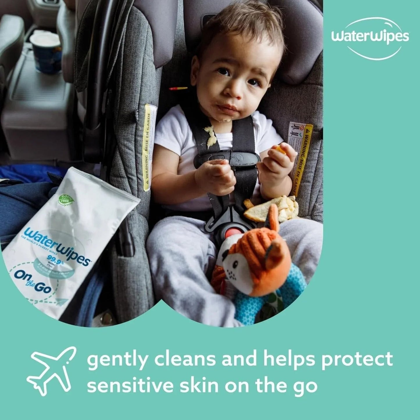 WaterWipes On the Go Wipes 10 pcs - mezetto ebebek ebebek