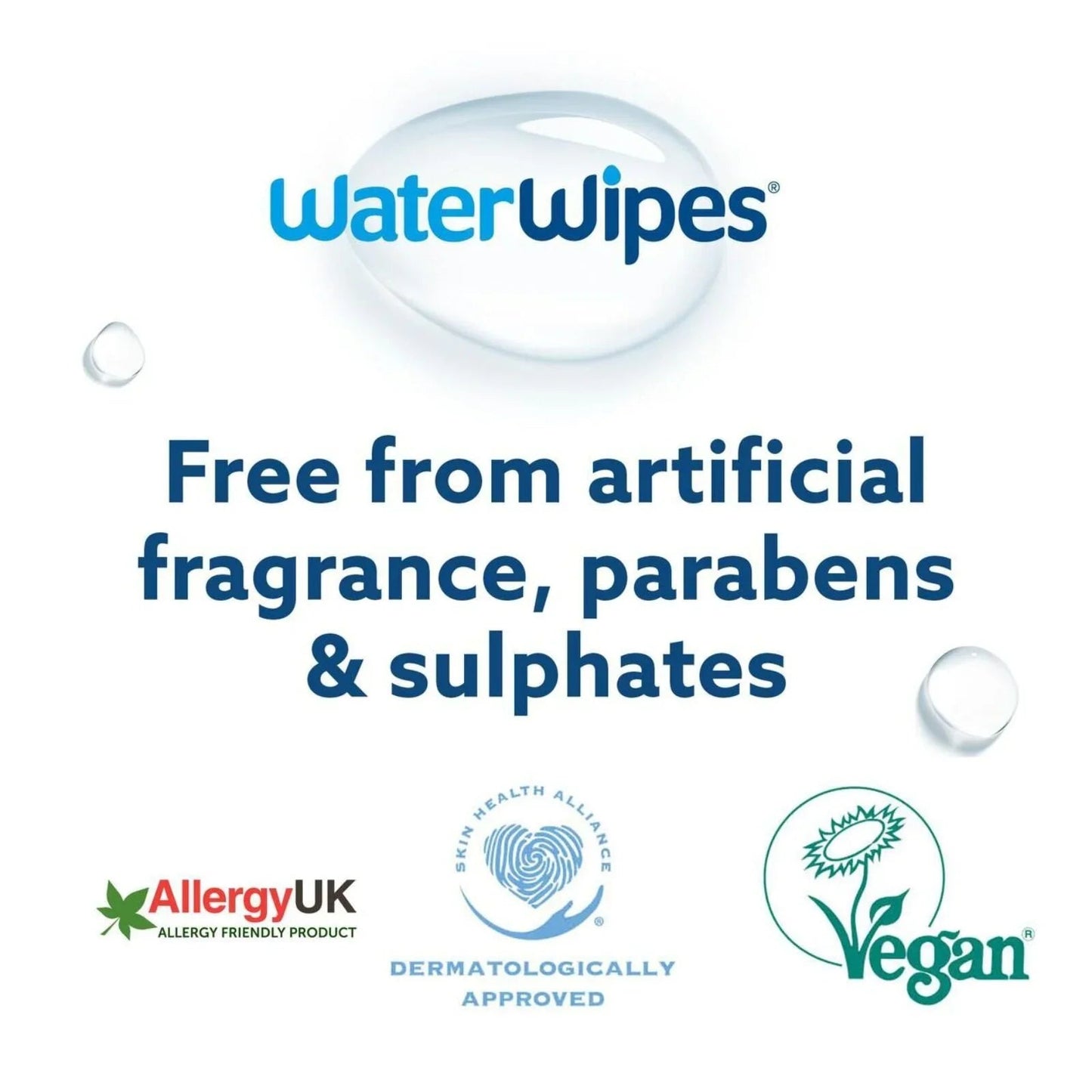 WaterWipes Sensitive Baby Wipes 6x60 pcs - mezetto ebebek ebebek