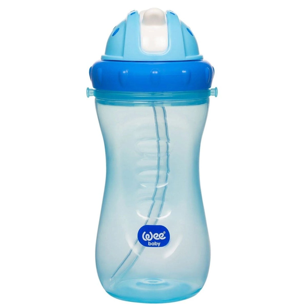 Wee Baby Colorful Cup with Straw & Handle 6+ months 350ml Assorted - mezetto ebebek ebebek