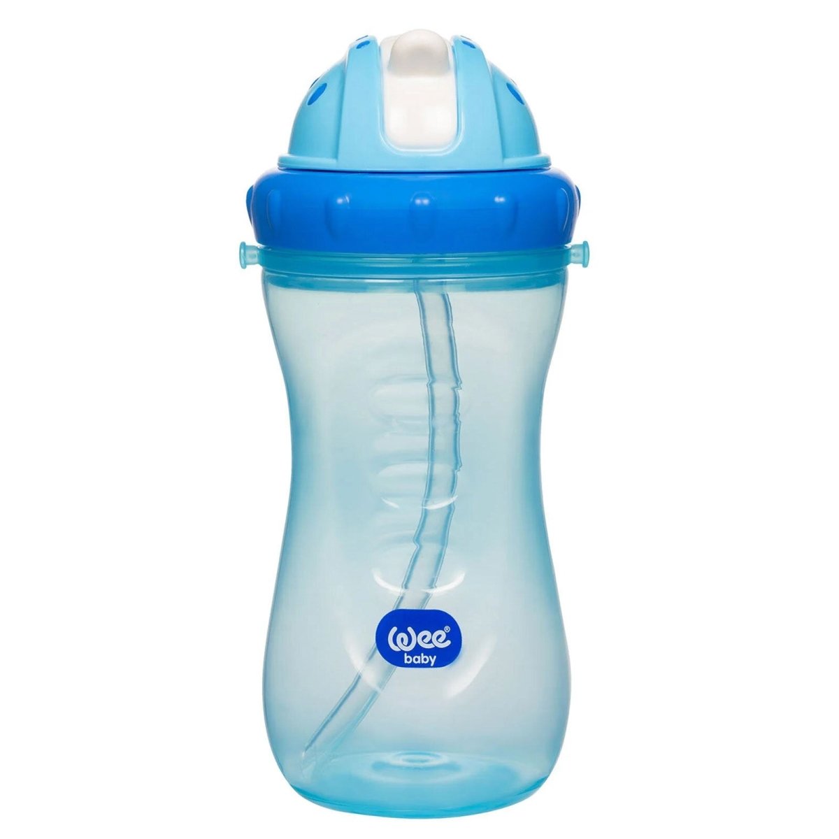Wee Baby Colorful Cup with Straw & Handle 6+ months 350ml Assorted - mezetto ebebek ebebek