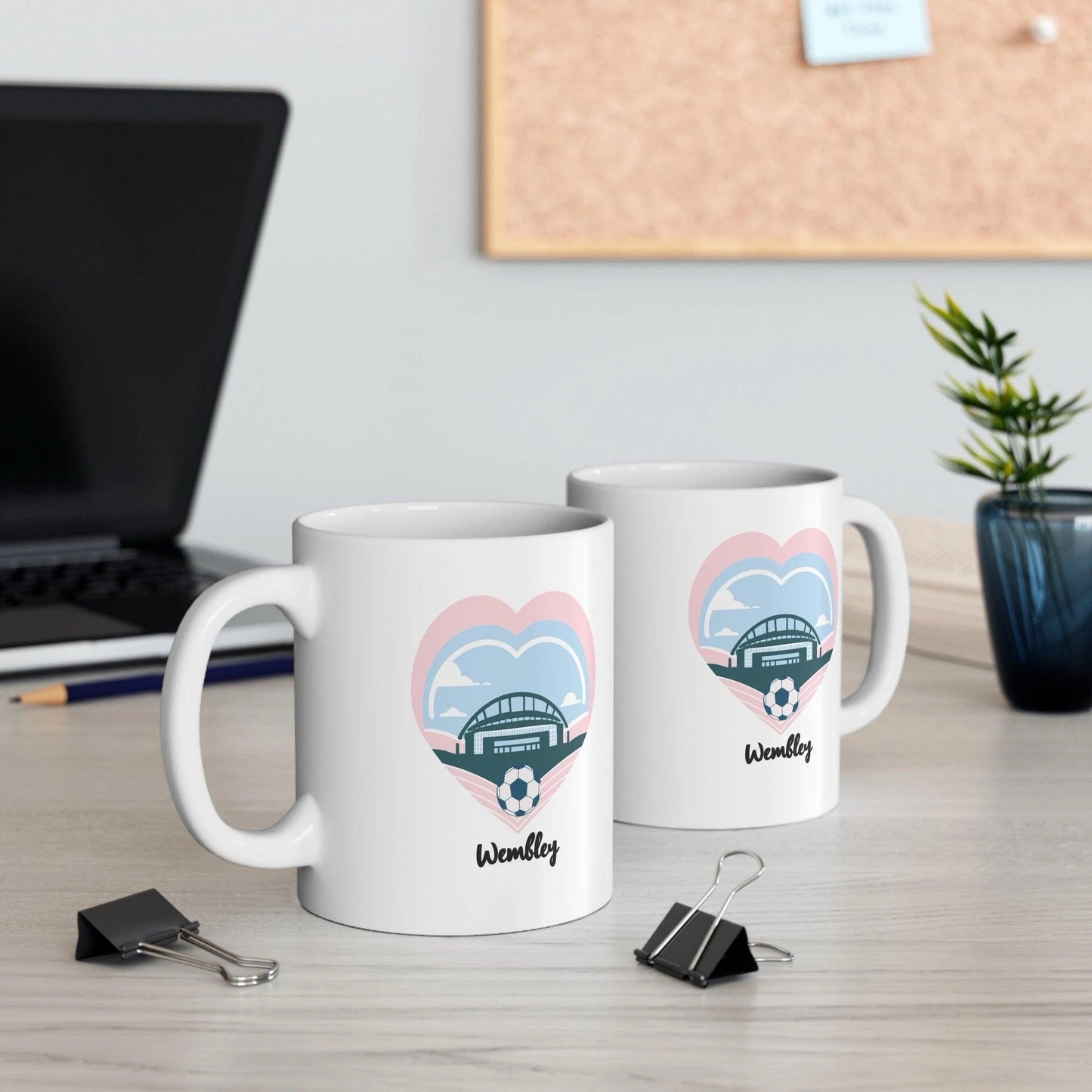 Wembley Stadium Tribute Mug – 11oz Ceramic Fan Gift - mezetto KEOLIX KEOLIX