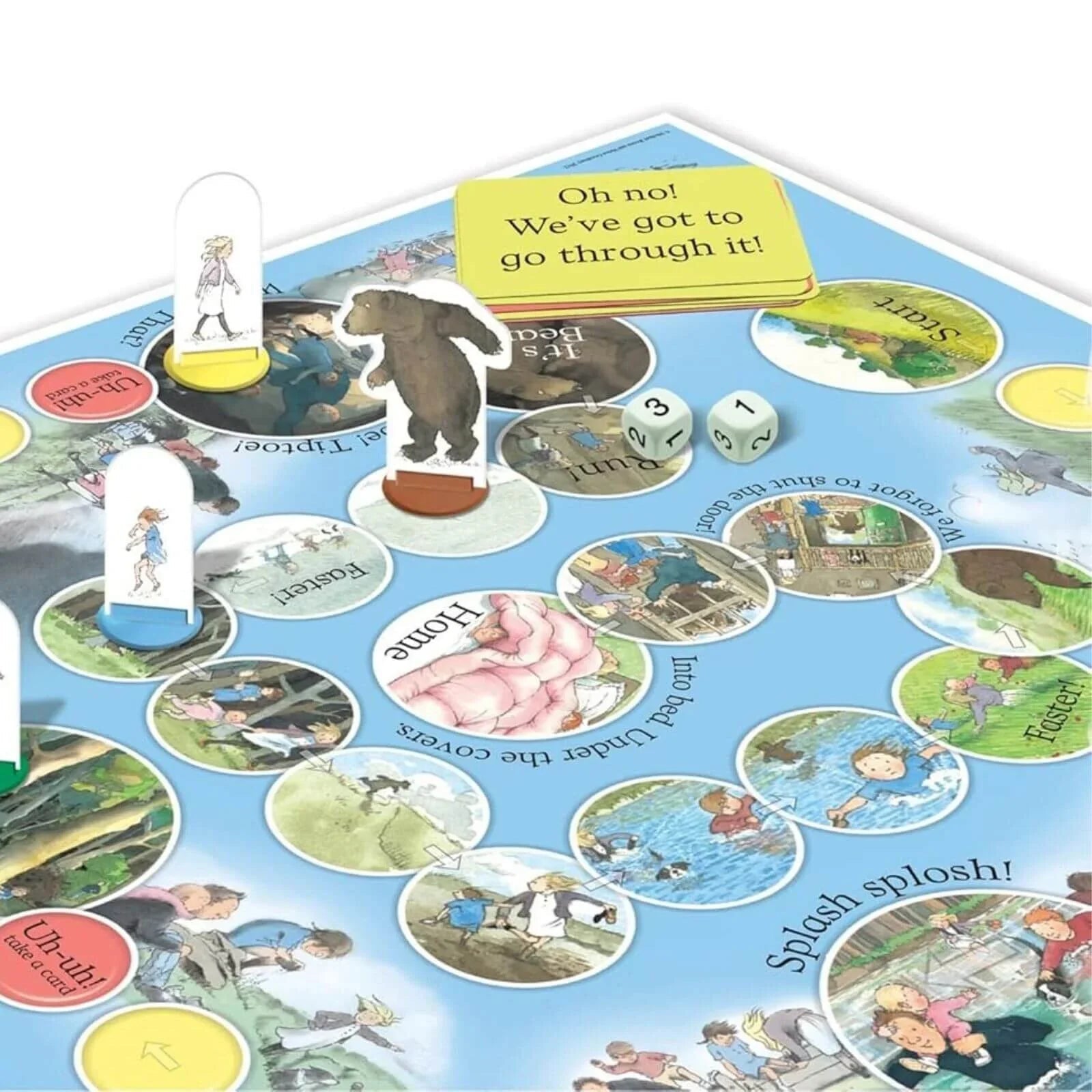 We're Going on a Bear Hunt Board Game - mezetto ebebek ebebek