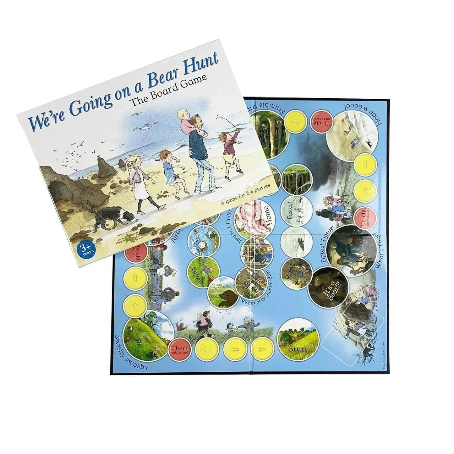 We're Going on a Bear Hunt Board Game - mezetto ebebek ebebek