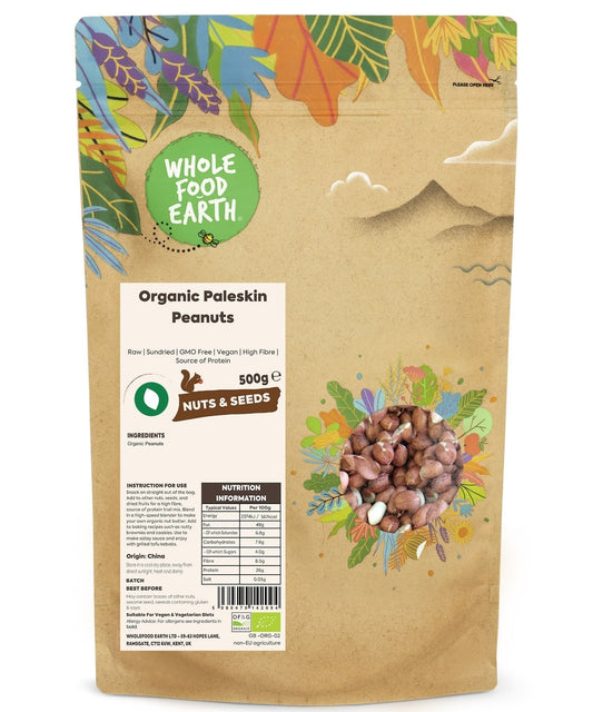 Organic Paleskin Peanuts