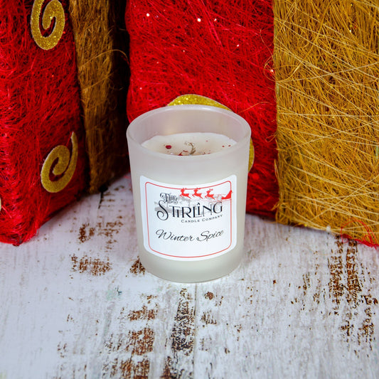 Winter Spice - Small Candle - mezetto Shopify Collective The Stirling Candle Company