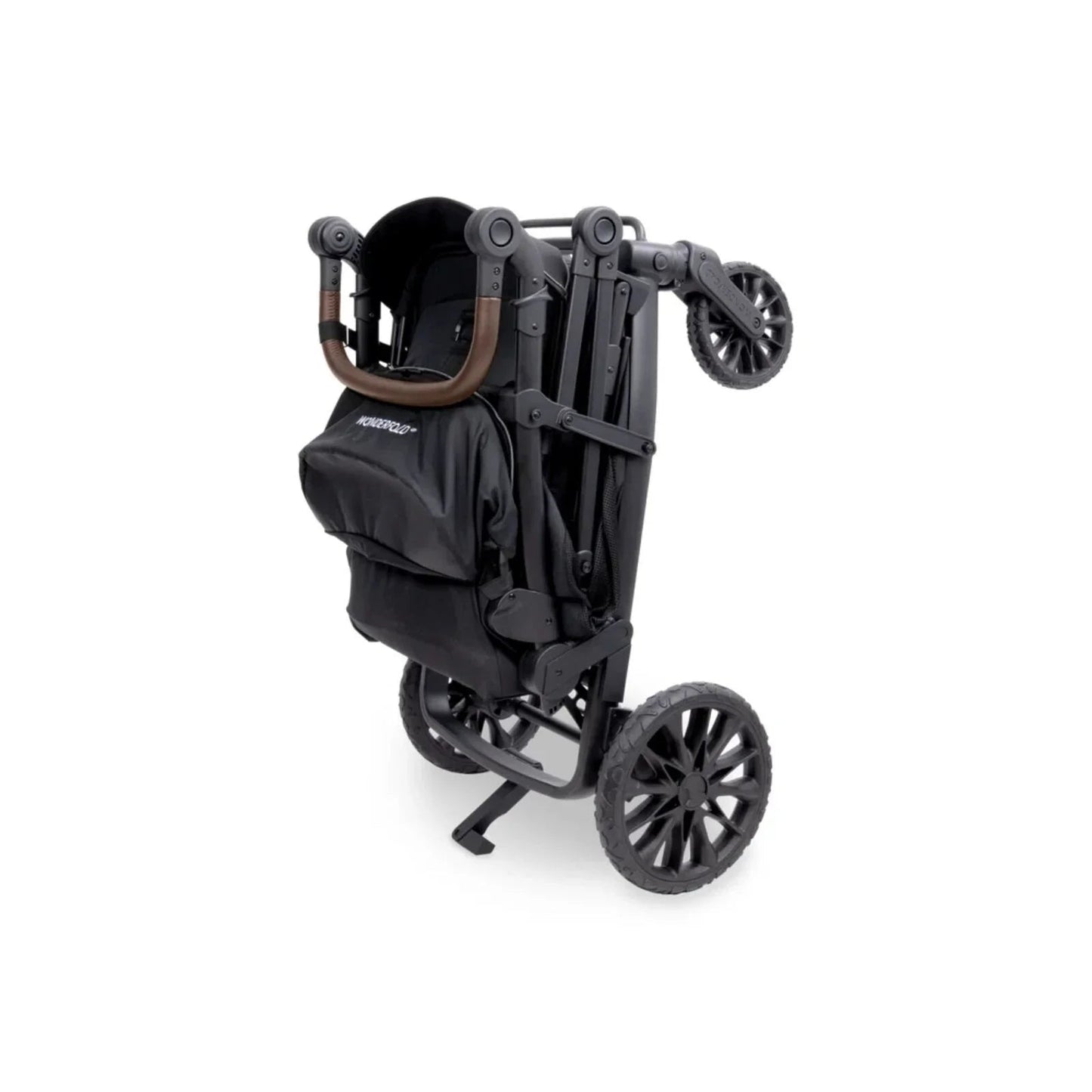Wonderfold L2 Quad Stroller Wagon - Black - mezetto ebebek ebebek