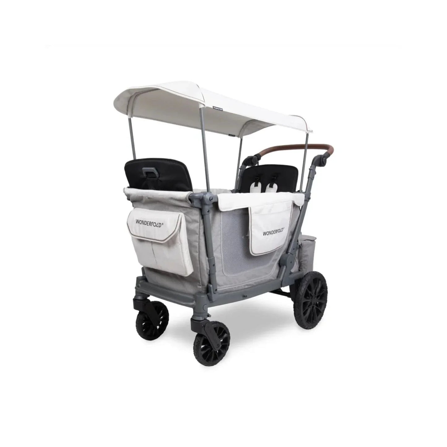 Wonderfold L2 Quad Stroller Wagon - Grey - mezetto ebebek ebebek