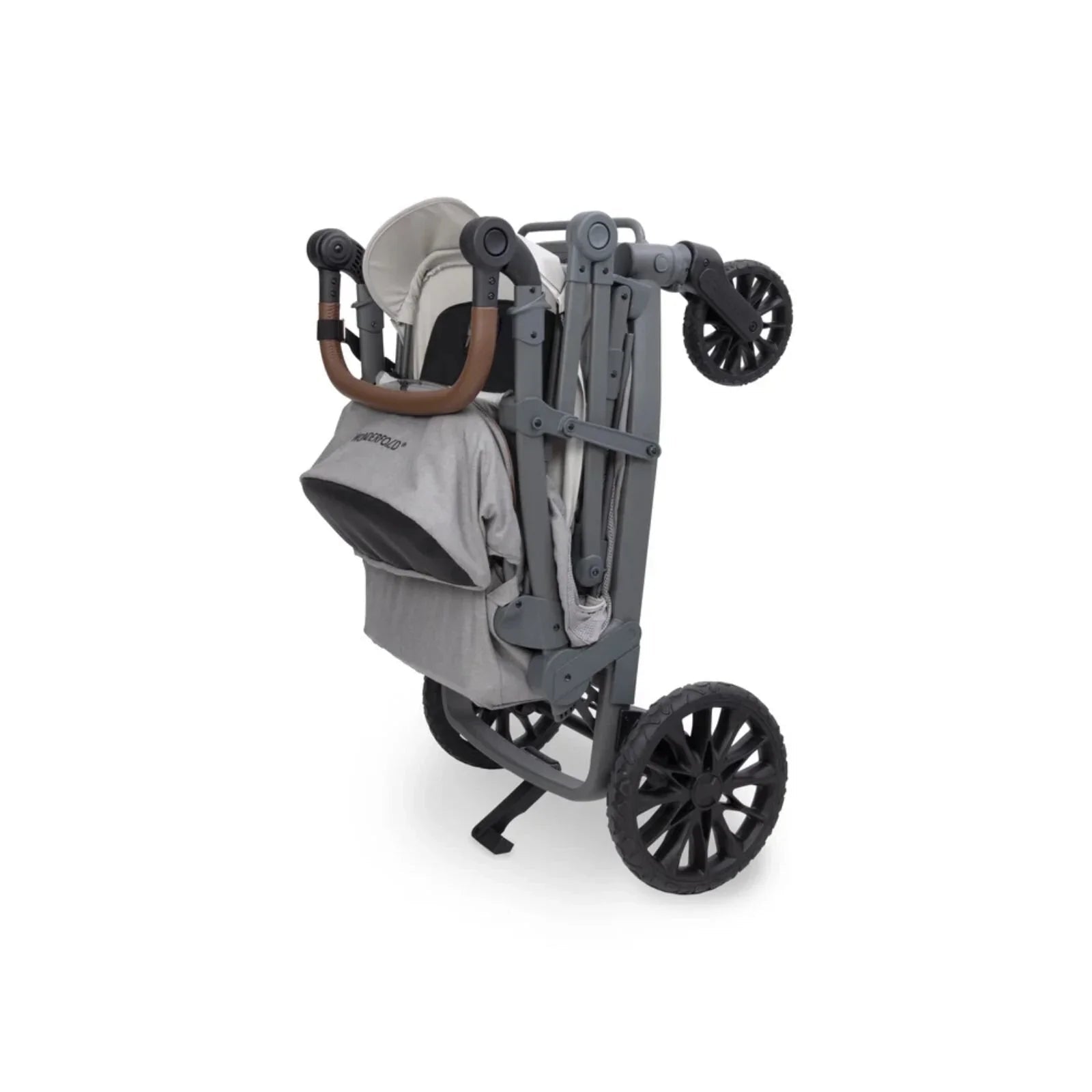 Wonderfold L2 Quad Stroller Wagon - Grey - mezetto ebebek ebebek