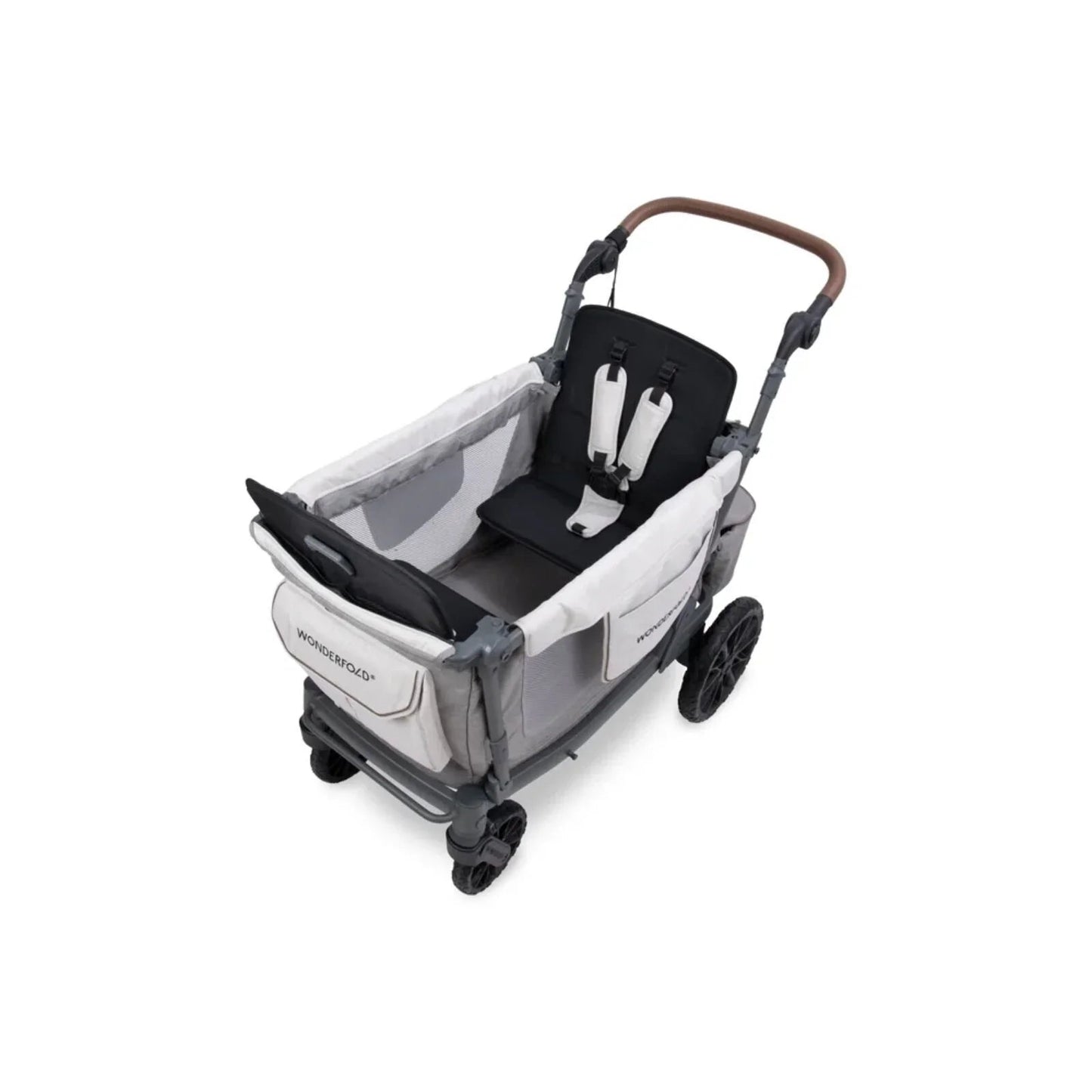 Wonderfold L2 Quad Stroller Wagon - Grey - mezetto ebebek ebebek