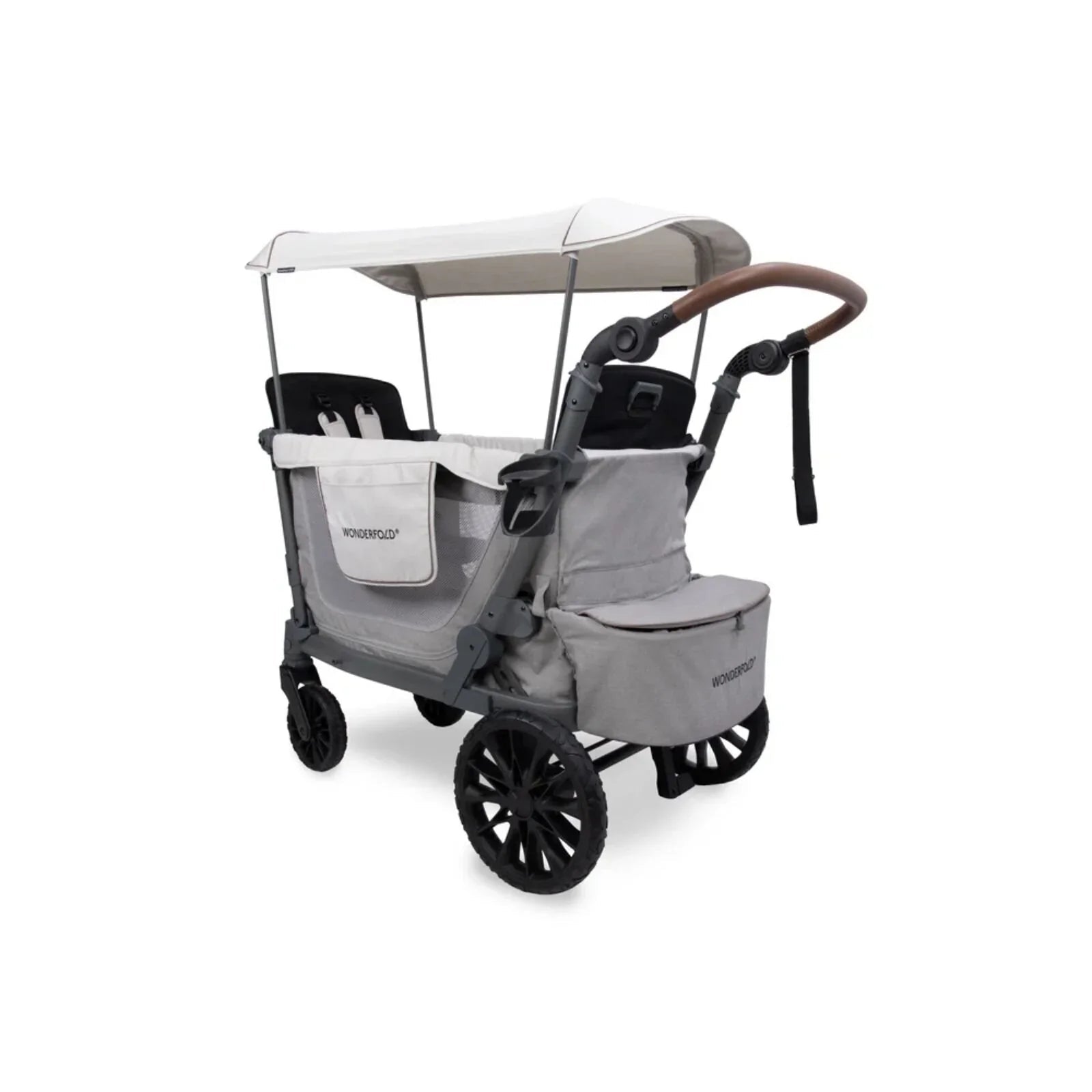 Wonderfold L2 Quad Stroller Wagon - Grey - mezetto ebebek ebebek