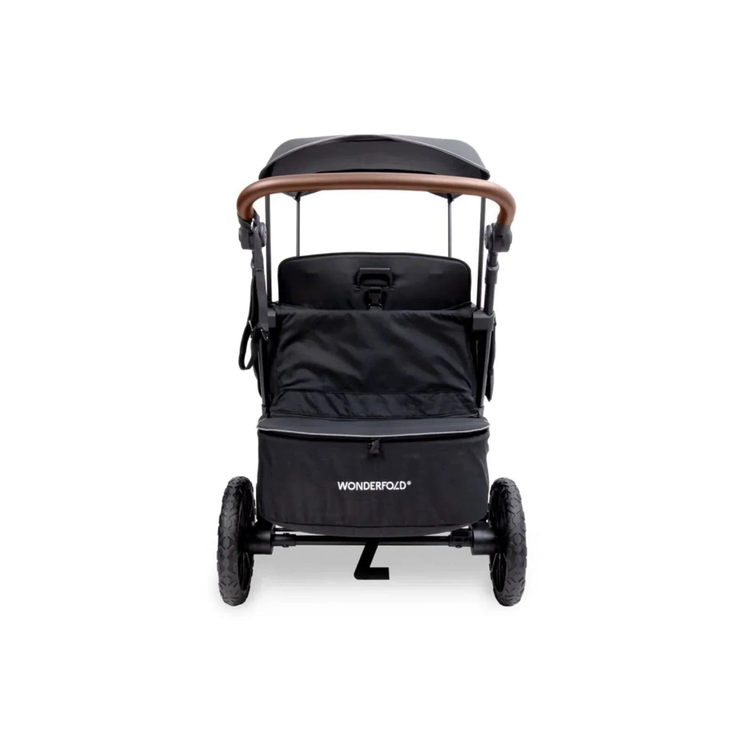 Wonderfold L4 Quad Stroller Wagon - Black - mezetto ebebek ebebek