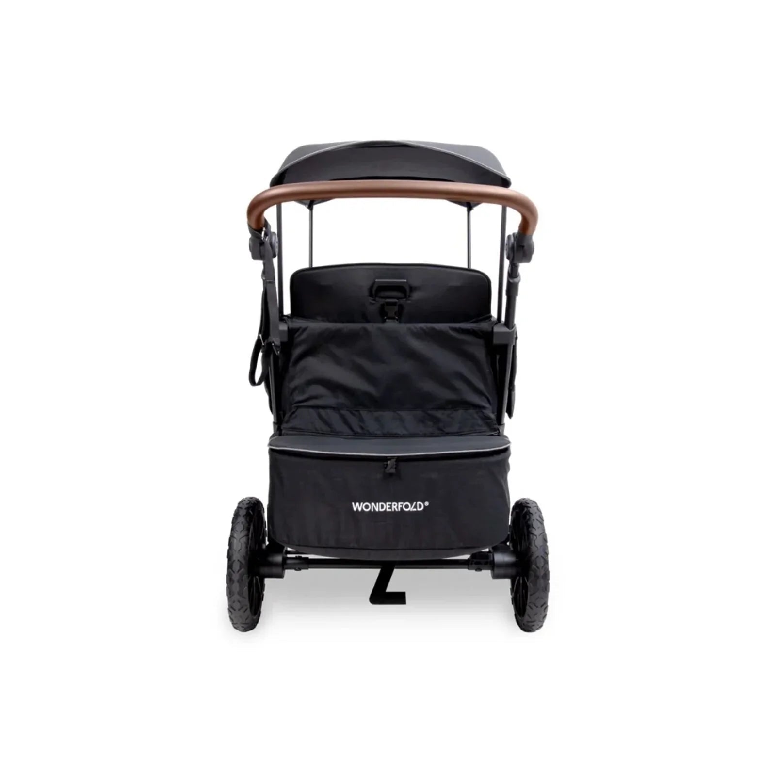 Wonderfold L4 Quad Stroller Wagon - Black - mezetto ebebek ebebek