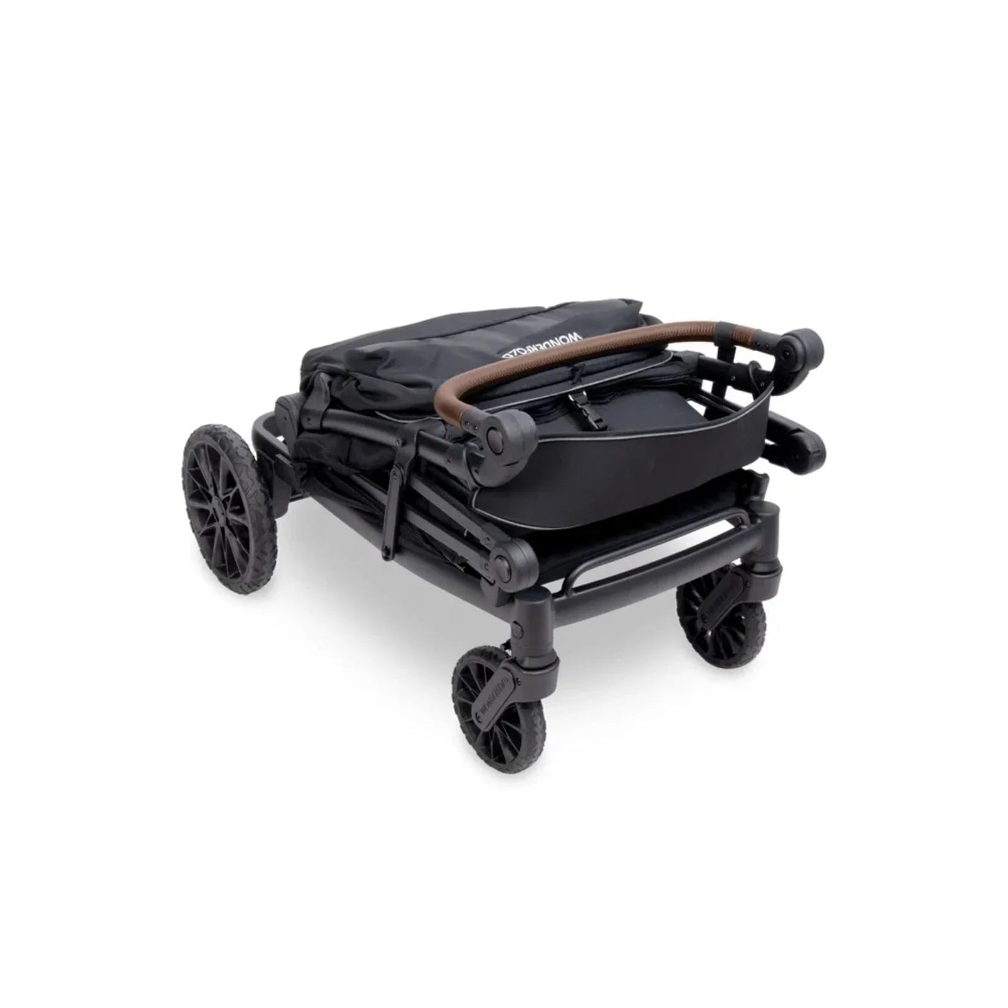 Wonderfold L4 Quad Stroller Wagon - Black - mezetto ebebek ebebek