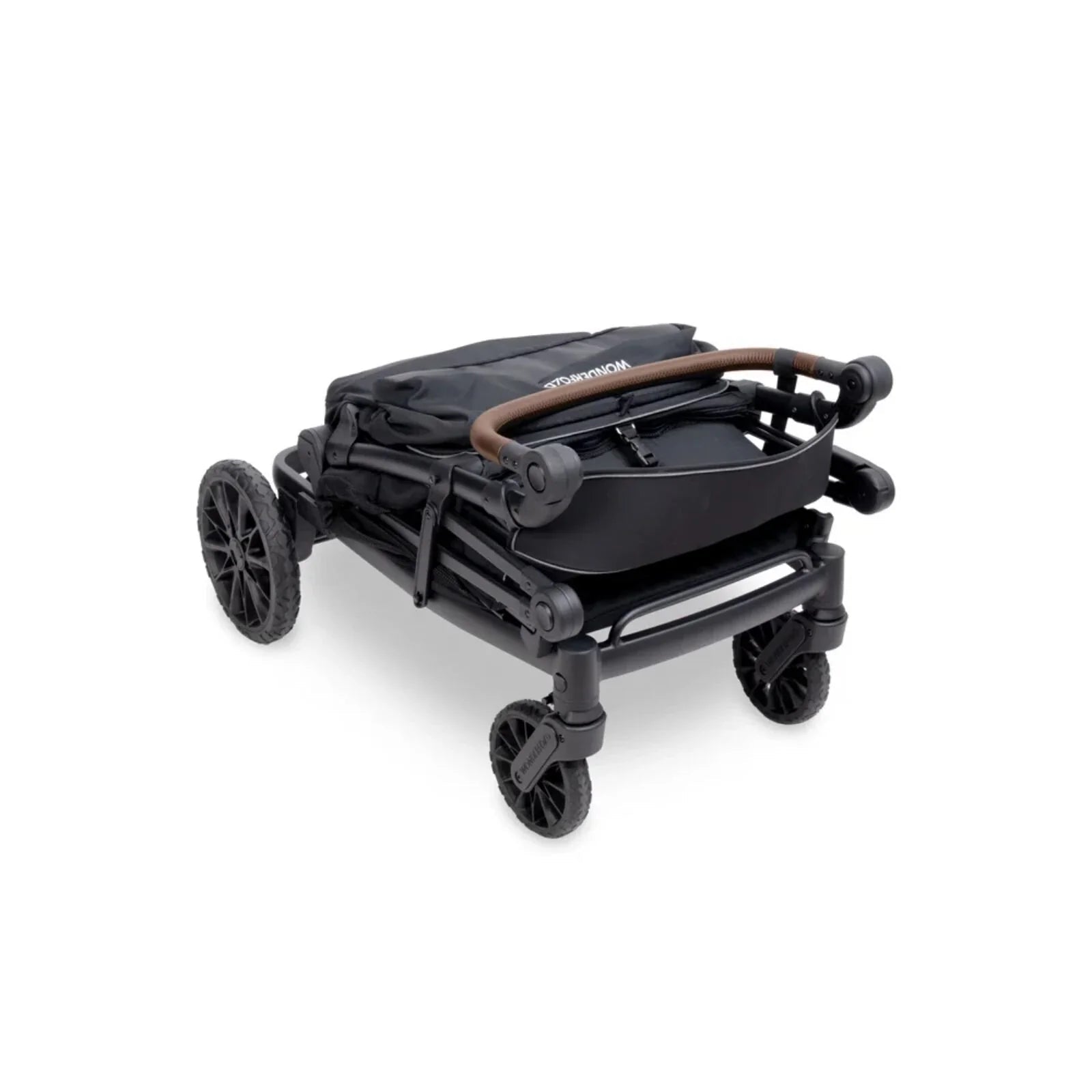 Wonderfold L4 Quad Stroller Wagon - Black - mezetto ebebek ebebek
