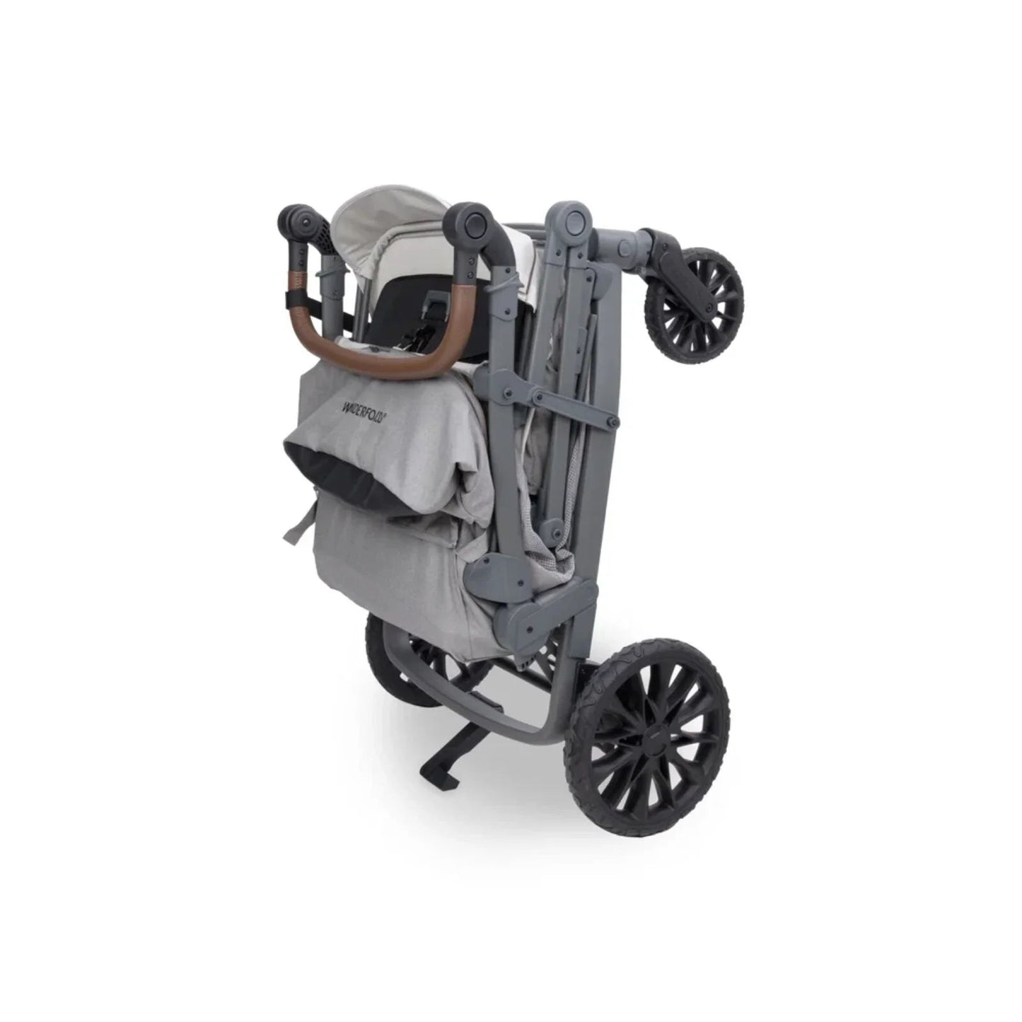 Wonderfold L4 Quad Stroller Wagon - Grey - mezetto ebebek ebebek