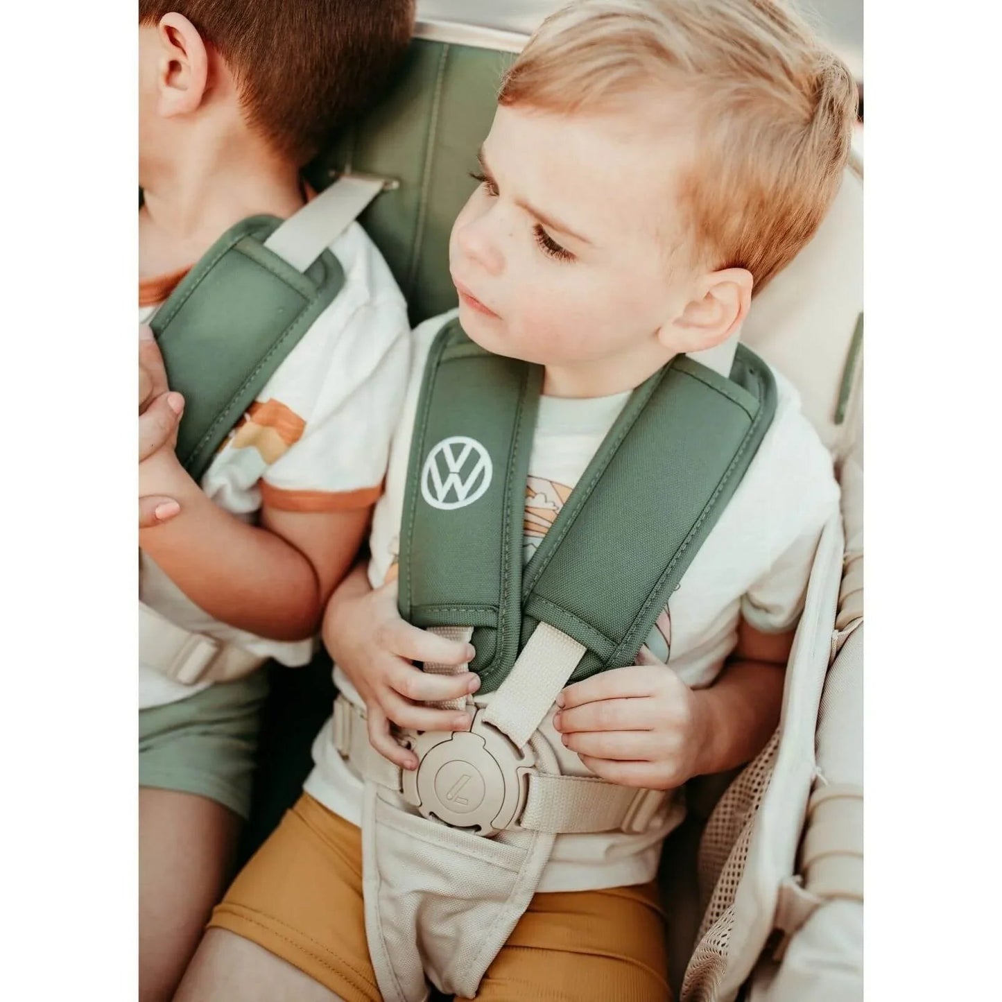 Wonderfold VW4 Volkswagen Stroller Wagon - Green - mezetto ebebek ebebek