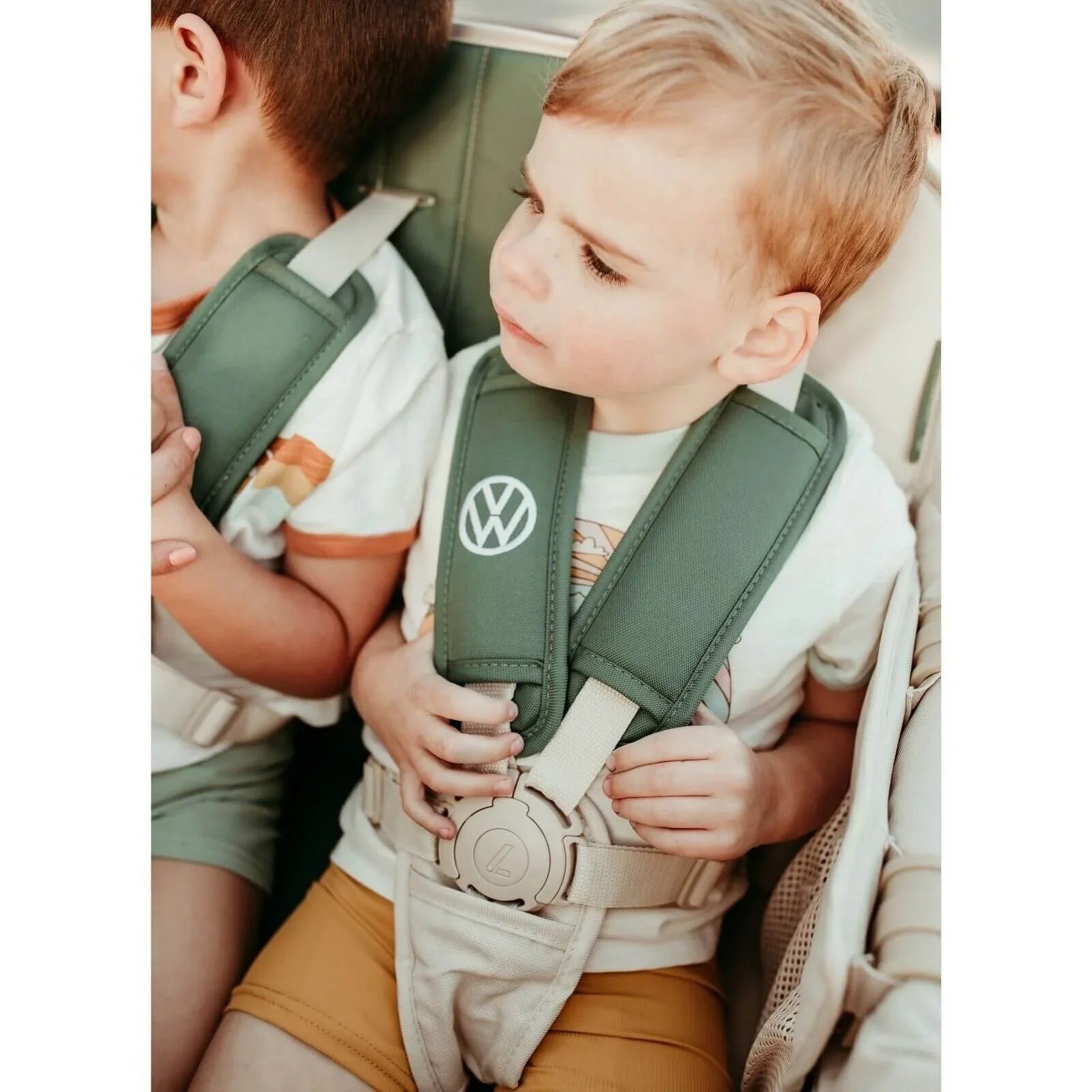 Wonderfold VW4 Volkswagen Stroller Wagon - Green - mezetto ebebek ebebek