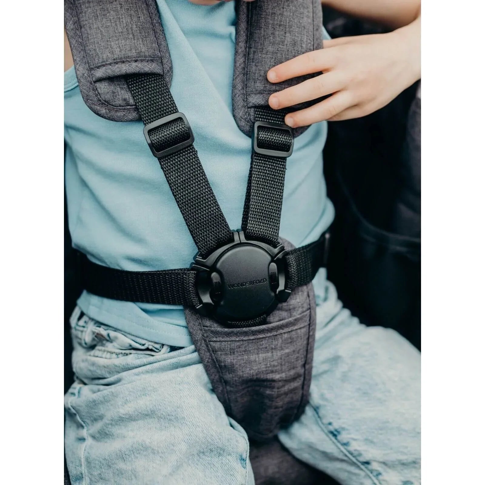 Wonderfold W2 Elite Double Stroller Wagon - Charcoal Grey - mezetto ebebek ebebek