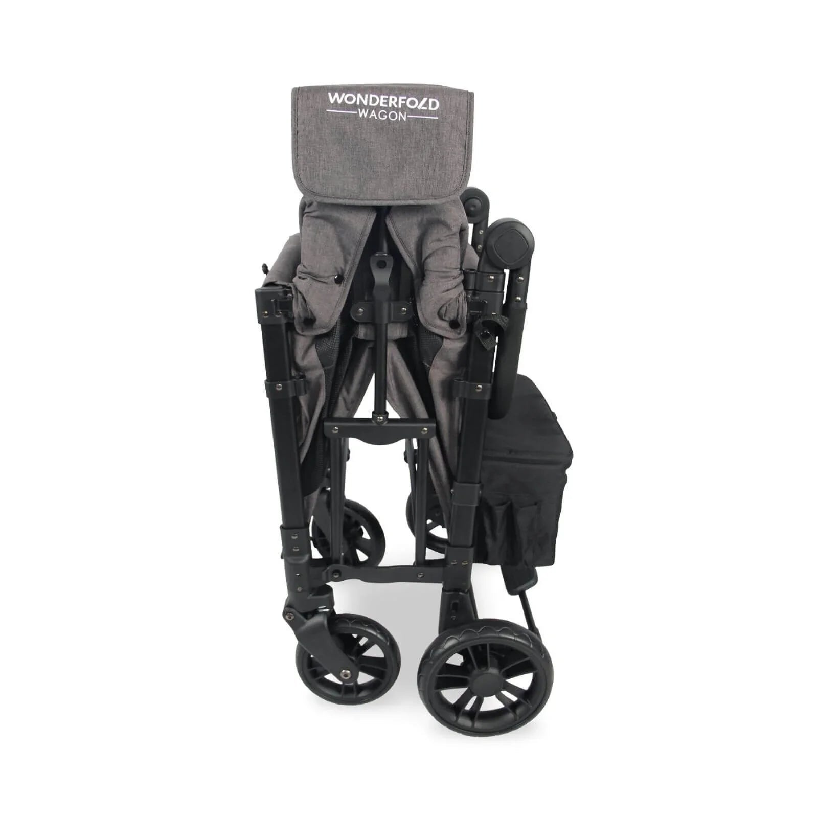Wonderfold W2 Elite Double Stroller Wagon - Charcoal Grey - mezetto ebebek ebebek