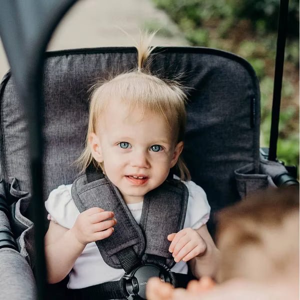 Wonderfold W2 Elite Pro Stroller Wagon - Charcoal Grey - mezetto ebebek ebebek