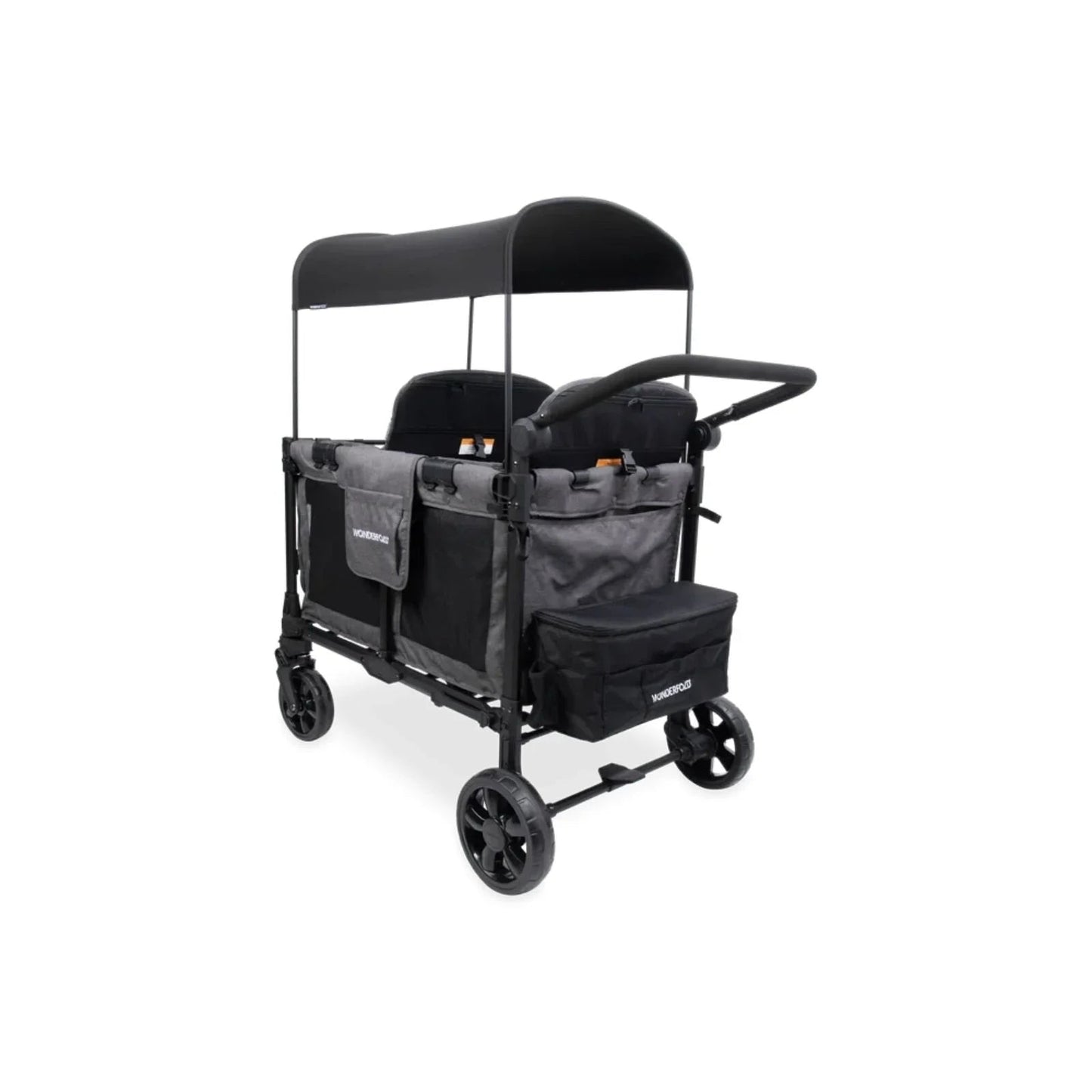 Wonderfold W4 Elite Pro Stroller Wagon - Charcoal Grey - mezetto ebebek ebebek