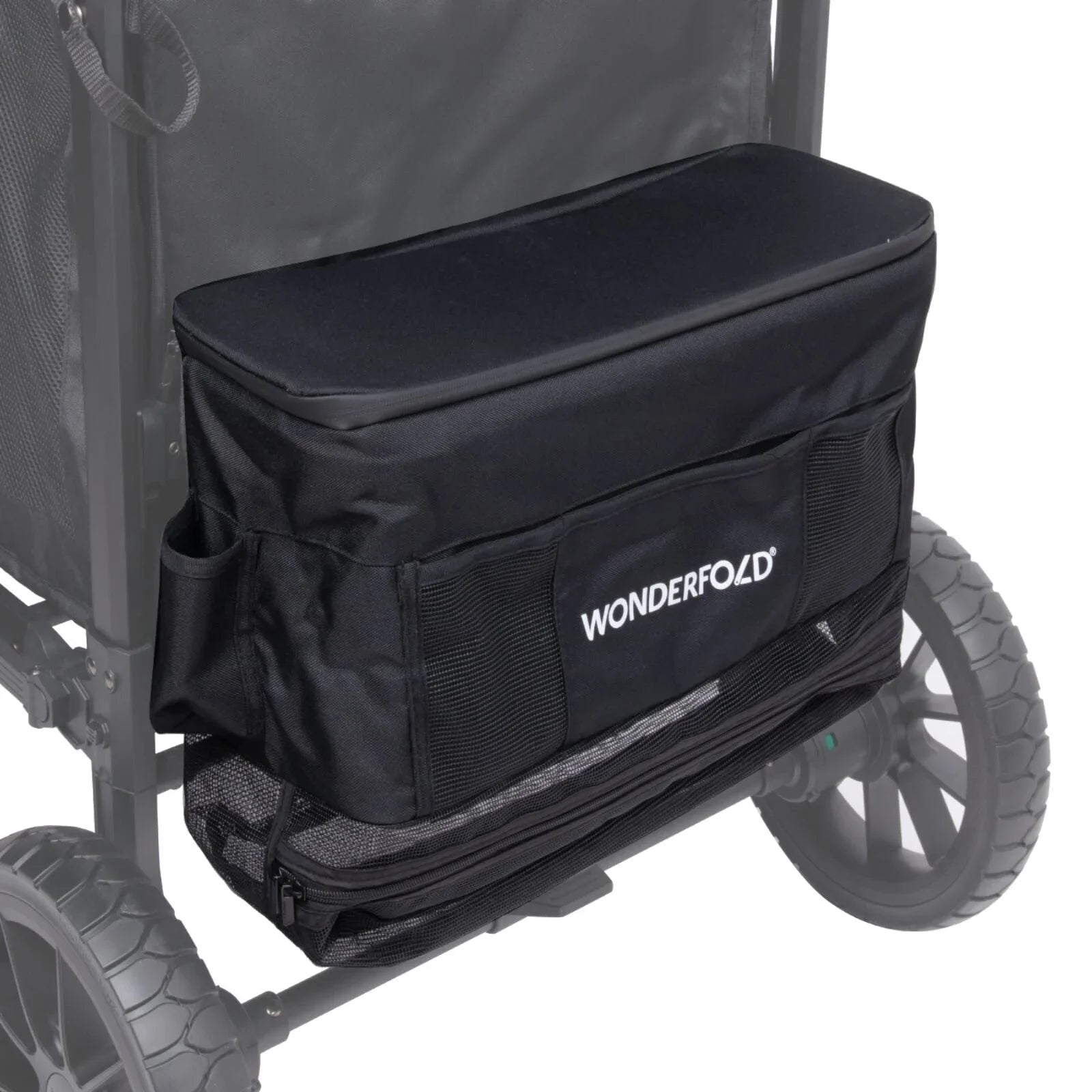 Wonderfold W4 Elite Pro Stroller Wagon - Charcoal Grey - mezetto ebebek ebebek