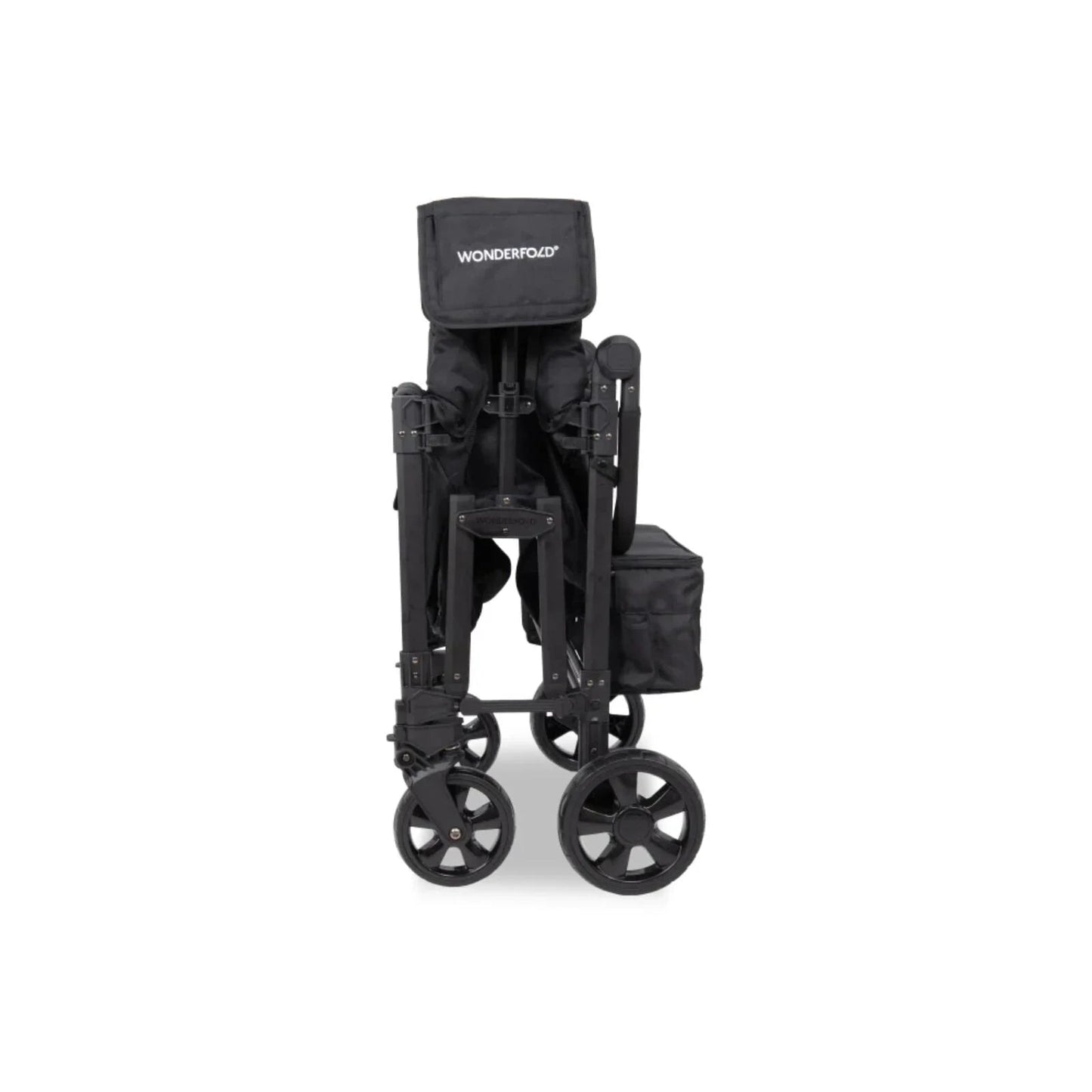 Wonderfold W4 Elite Pro Stroller Wagon - Jet Black - mezetto ebebek ebebek