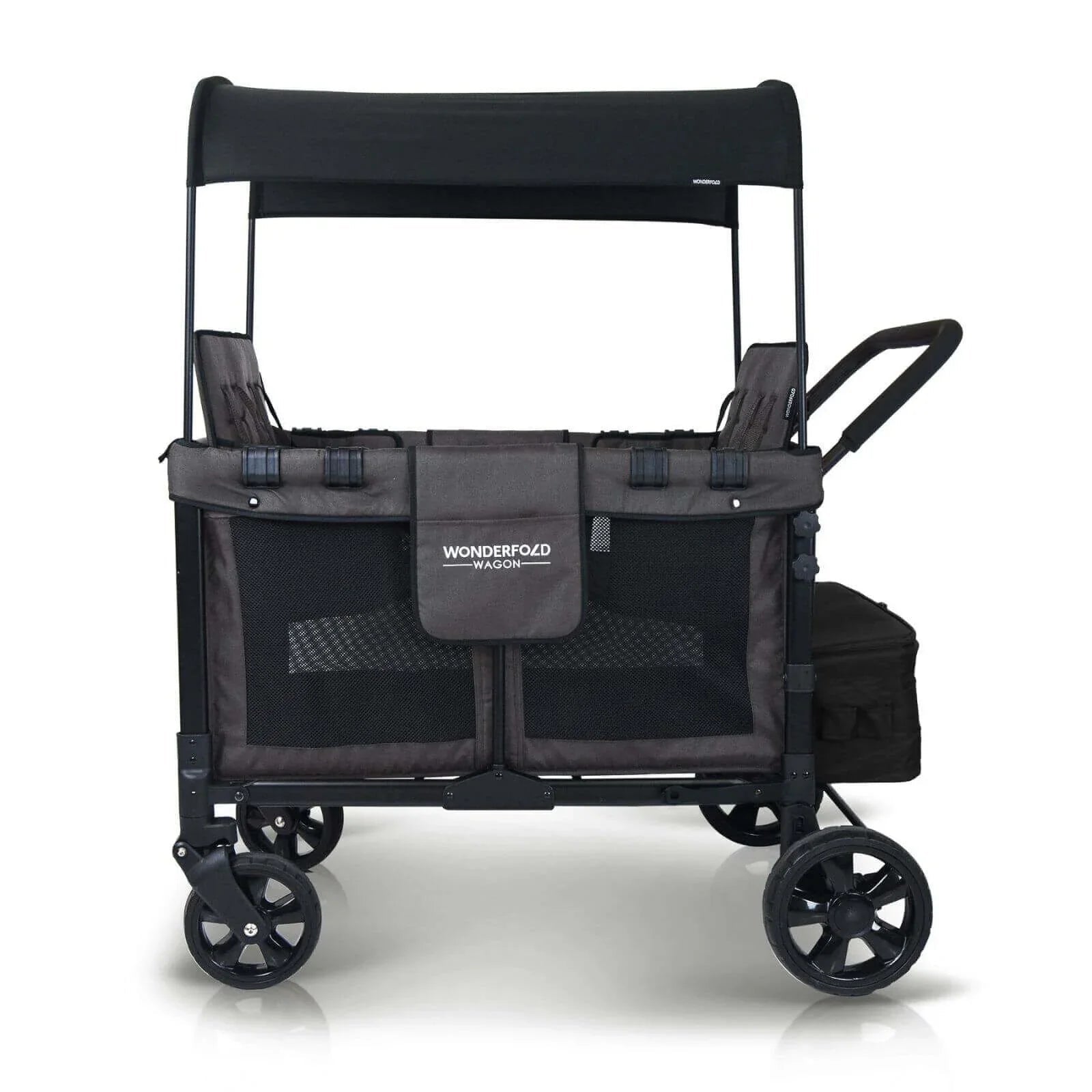 Wonderfold W4 Original Stroller Wagon - Volcanic Black - mezetto ebebek ebebek