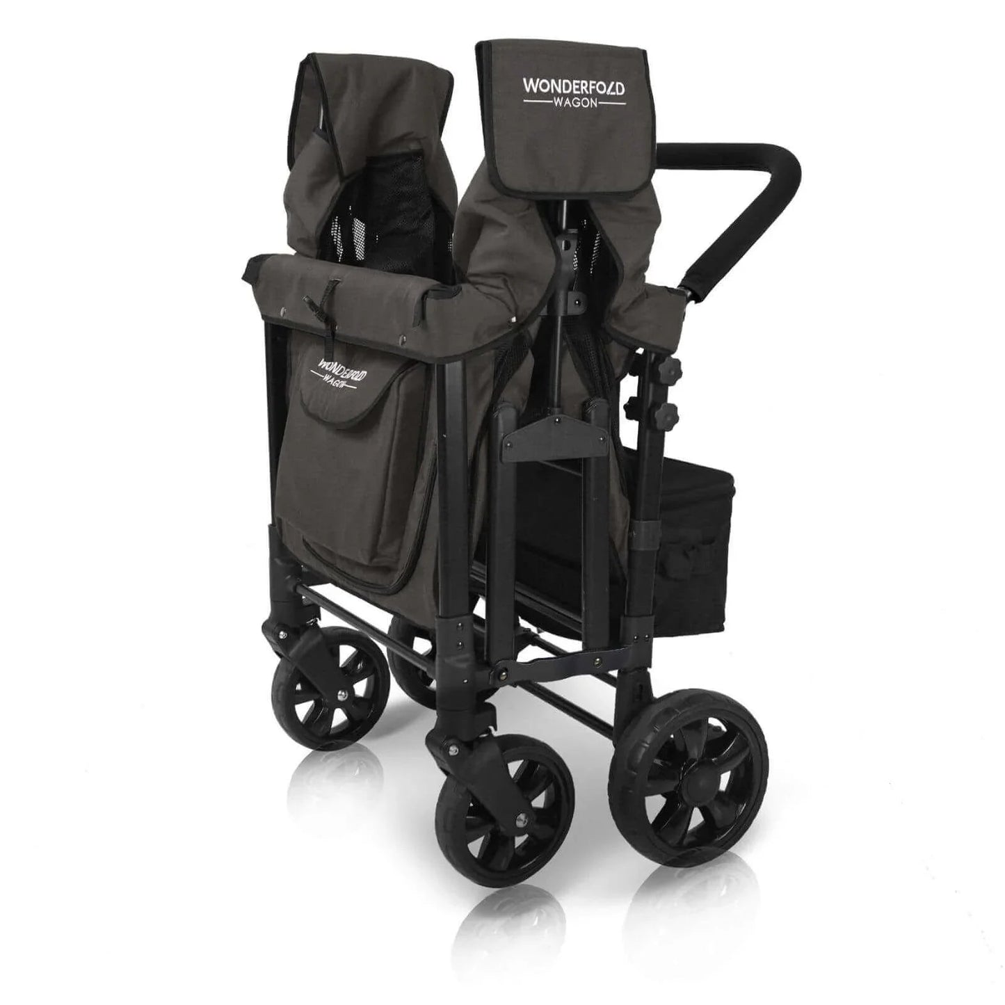 Wonderfold W4 Original Stroller Wagon - Volcanic Black - mezetto ebebek ebebek