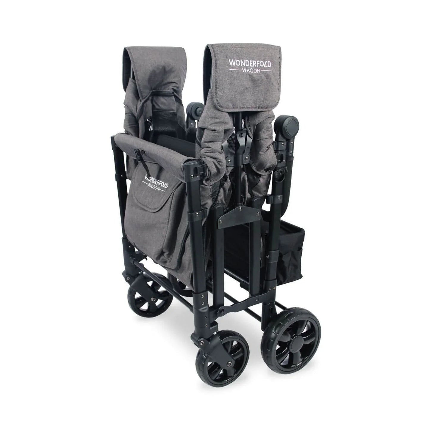 Wonderfold Wagon W4 Elite Quad Stroller Wagon - Charcoal Grey - mezetto ebebek ebebek