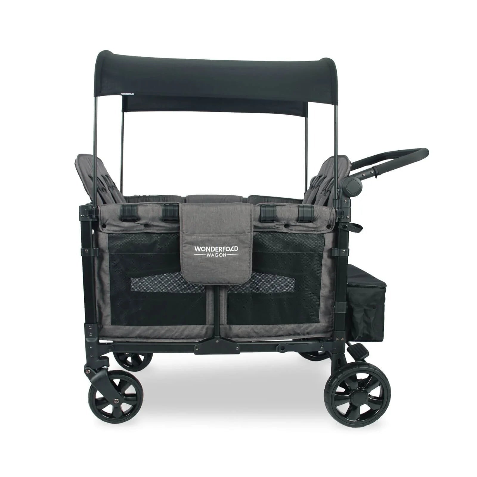 Wonderfold Wagon W4 Elite Quad Stroller Wagon - Charcoal Grey - mezetto ebebek ebebek