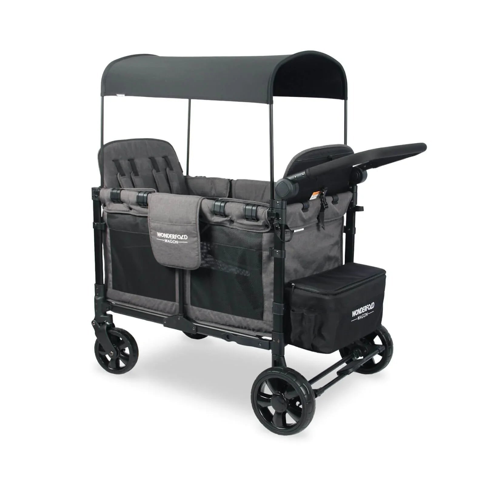 Wonderfold Wagon W4 Elite Quad Stroller Wagon - Charcoal Grey - mezetto ebebek ebebek