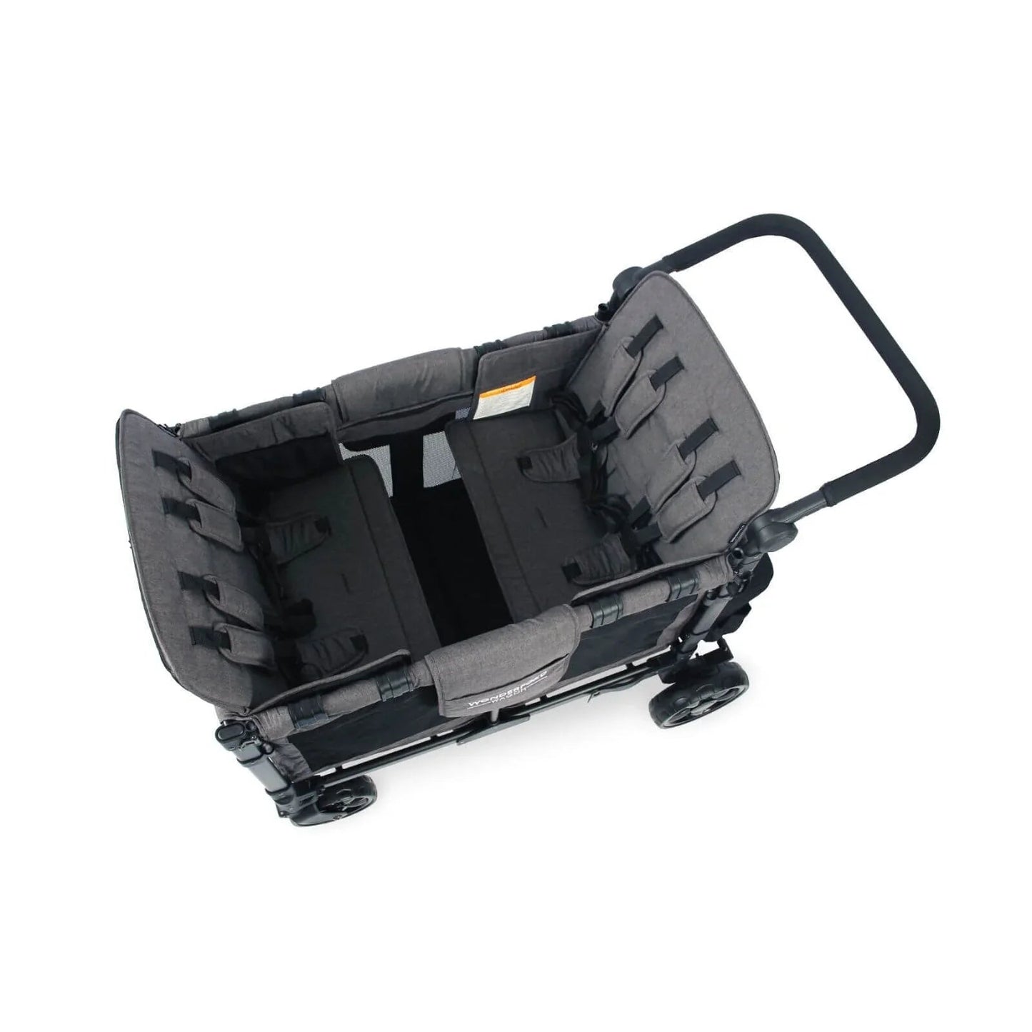 Wonderfold Wagon W4 Elite Quad Stroller Wagon - Charcoal Grey - mezetto ebebek ebebek