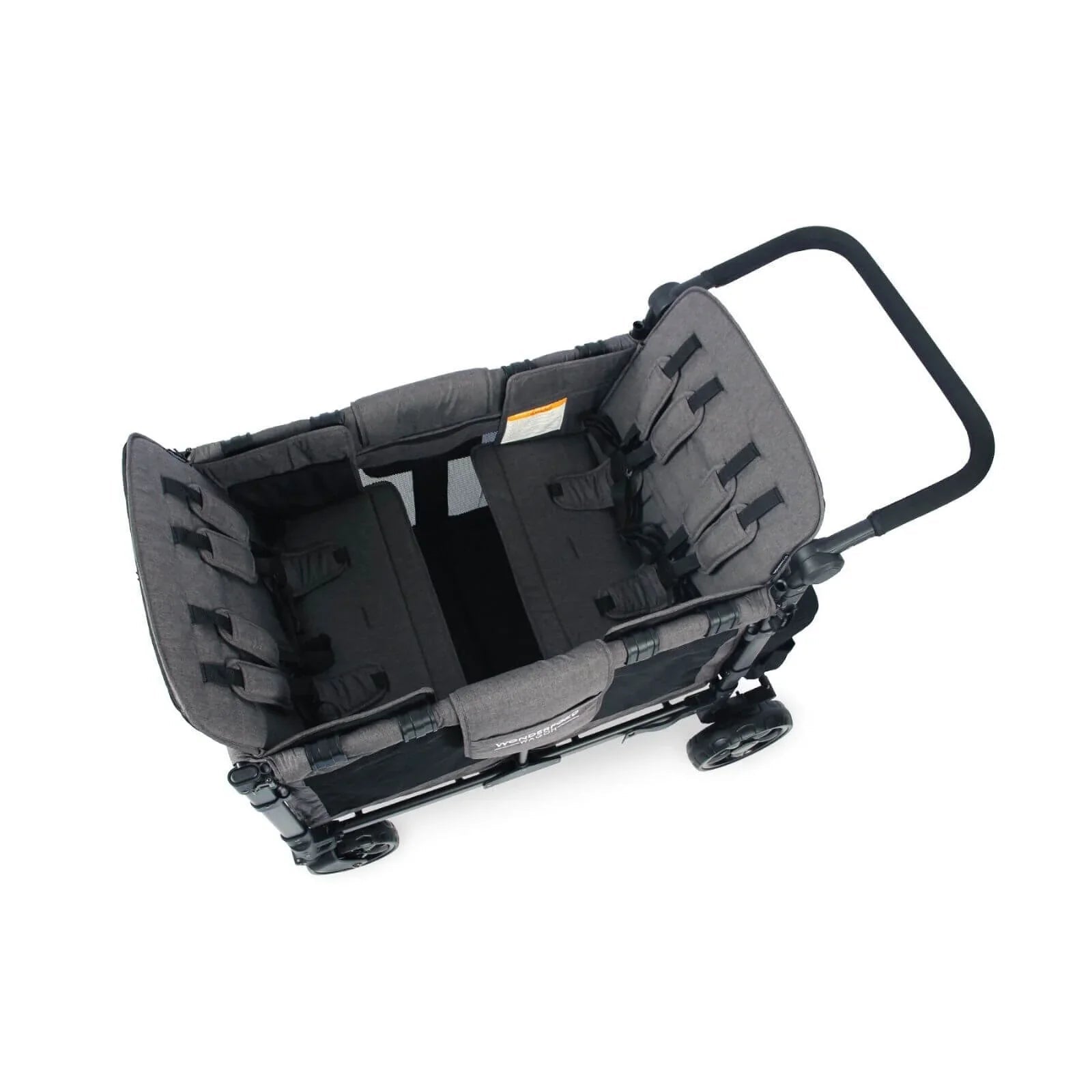 Wonderfold Wagon W4 Elite Quad Stroller Wagon - Charcoal Grey - mezetto ebebek ebebek