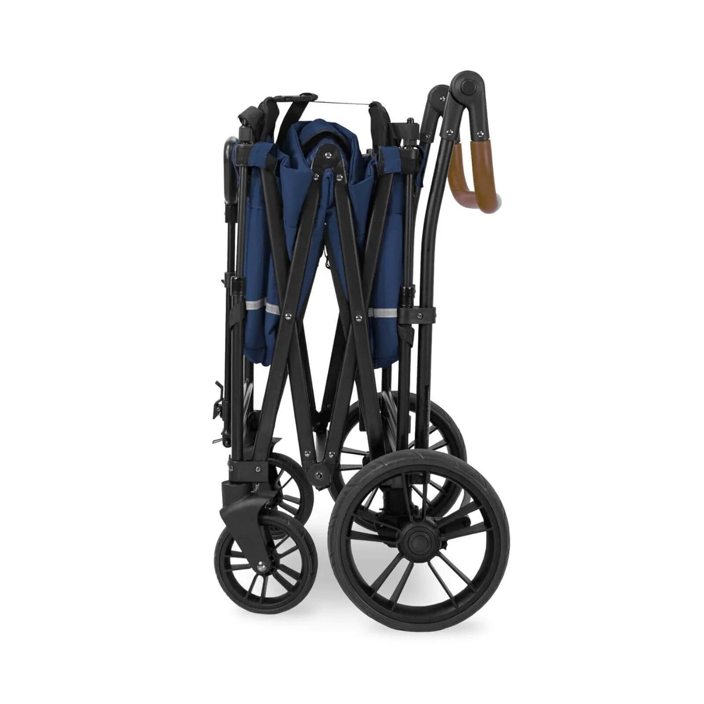 Wonderfold X2 Push & Pull Double Stroller Wagon - Midnight Blue - mezetto ebebek ebebek