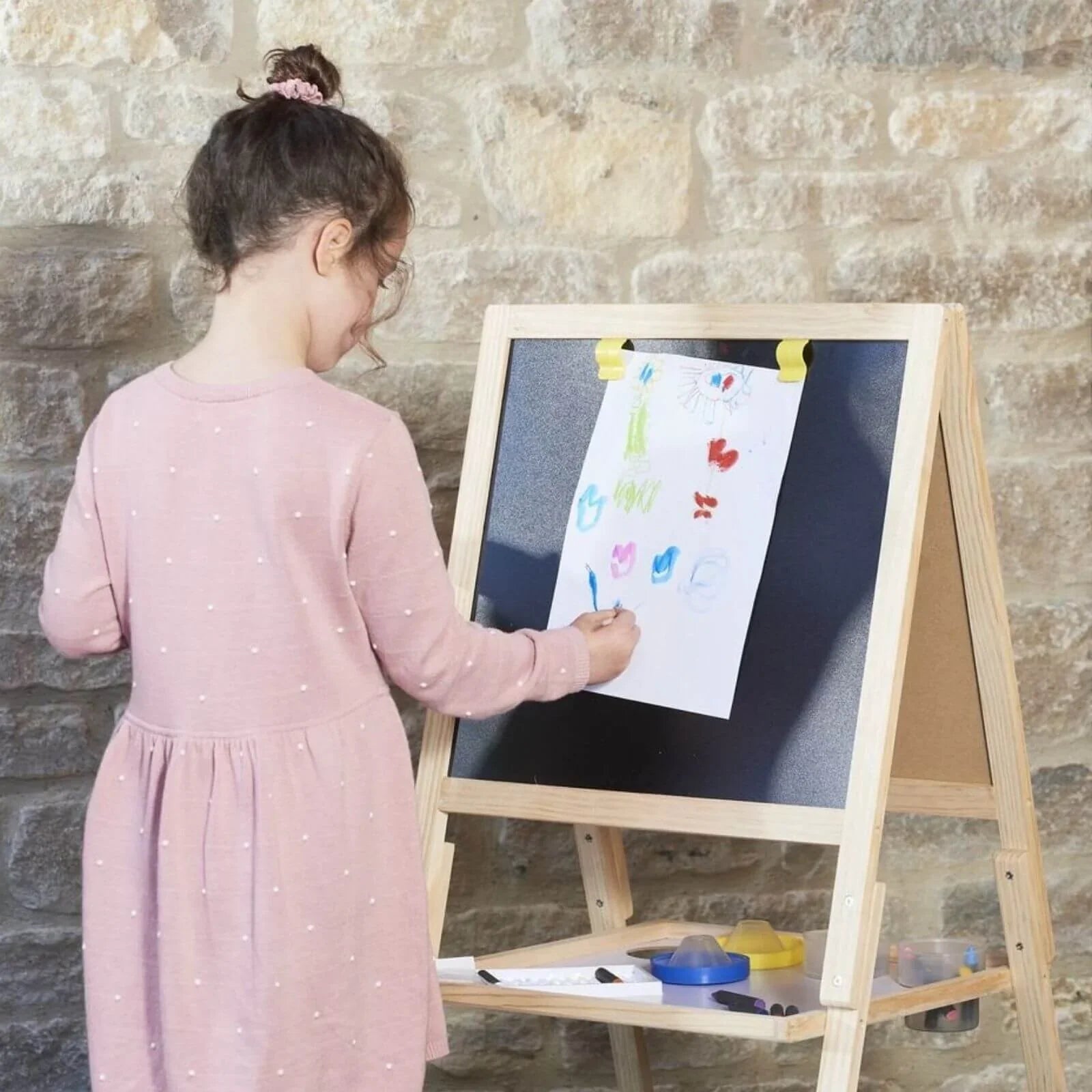Wooden Easel - mezetto ebebek ebebek