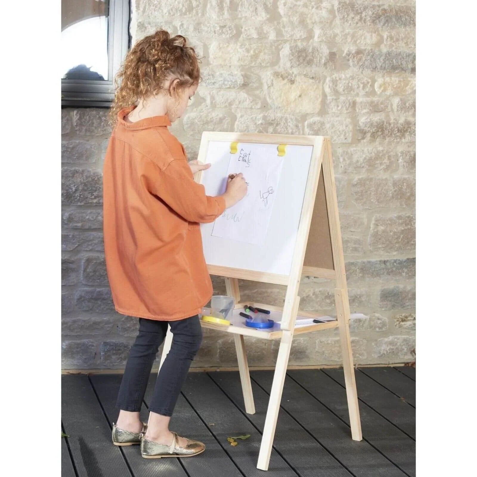 Wooden Easel - mezetto ebebek ebebek