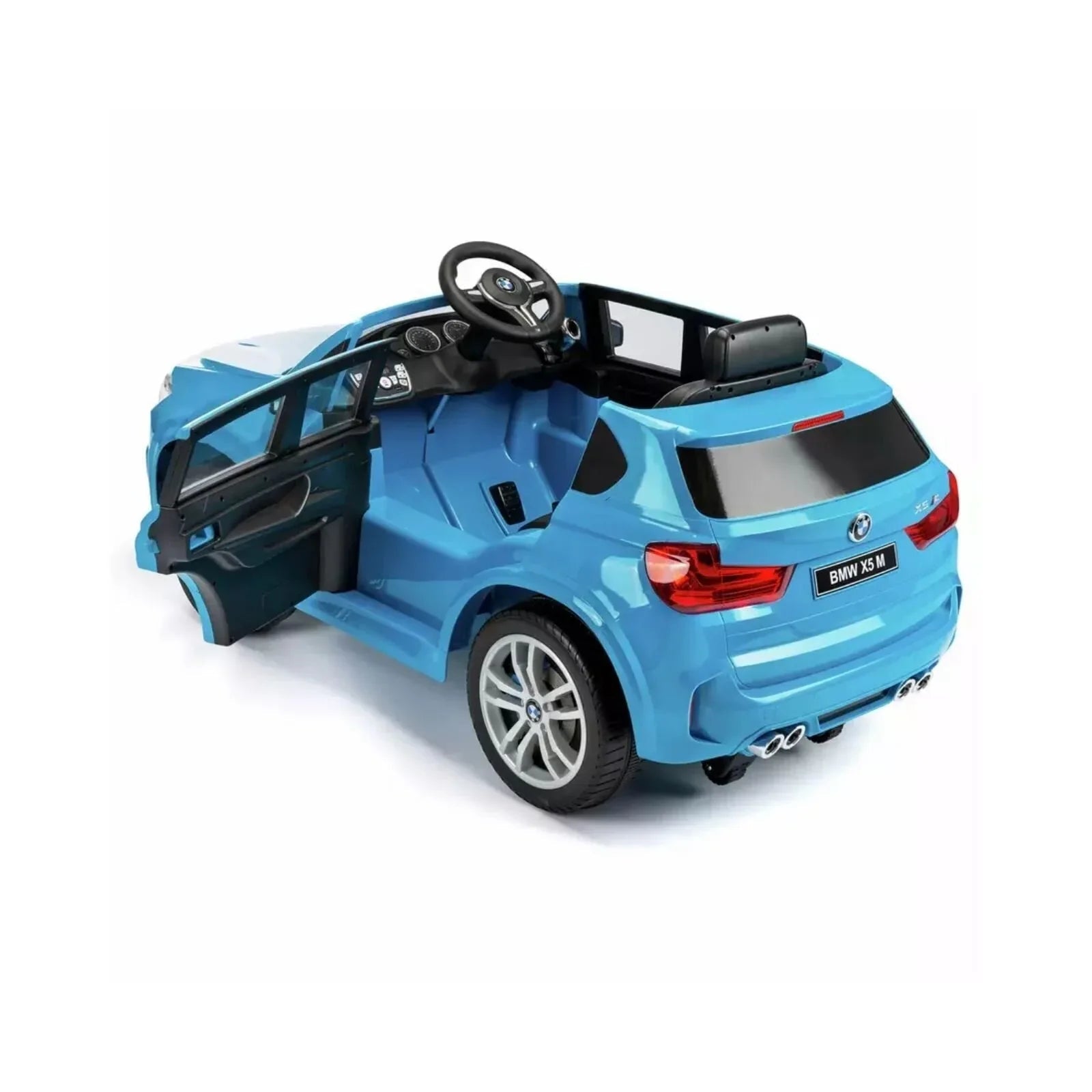 Xootz BMW X5 12V Electric Ride On with Lithium Battery - Blue - mezetto ebebek ebebek
