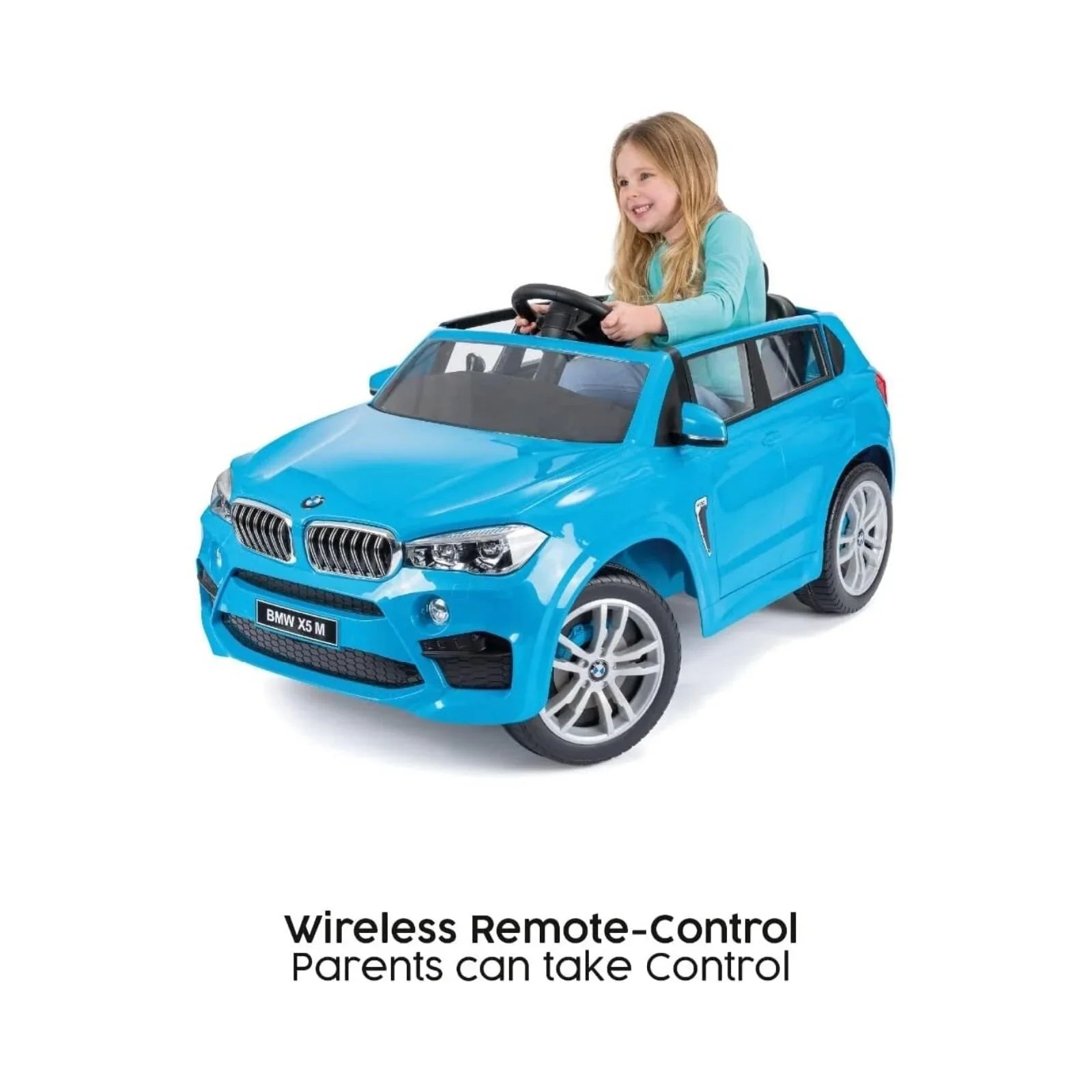 Xootz BMW X5 12V Electric Ride On with Lithium Battery - Blue - mezetto ebebek ebebek